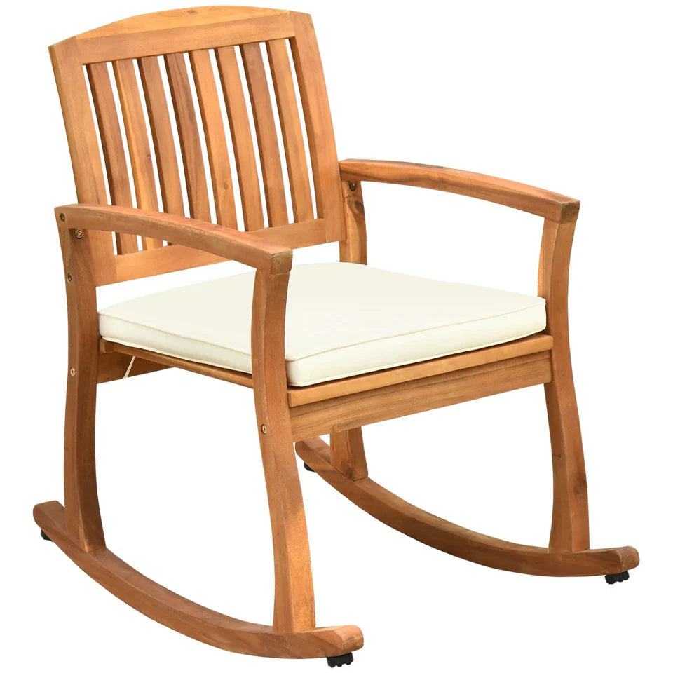 Dorothy Wooden Outdoor Patio Rocking Chair