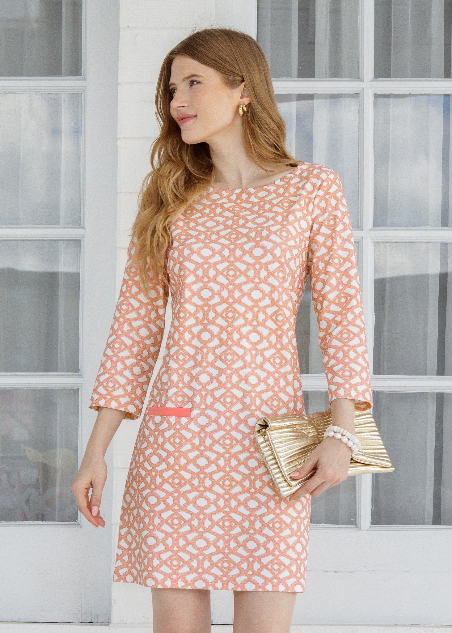 Cabana Life - Coast Cabana Shift Dress - Gold