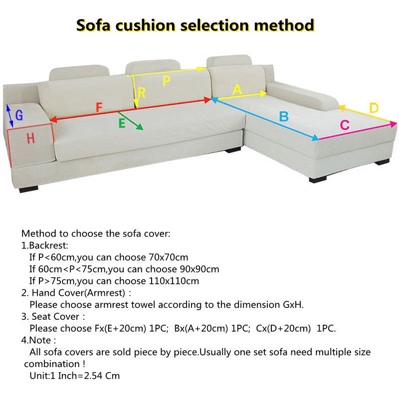 Non-slip Sectional Couch Cover With Lace, Furniture Protector For Dogs, Pets, And Kids Ii