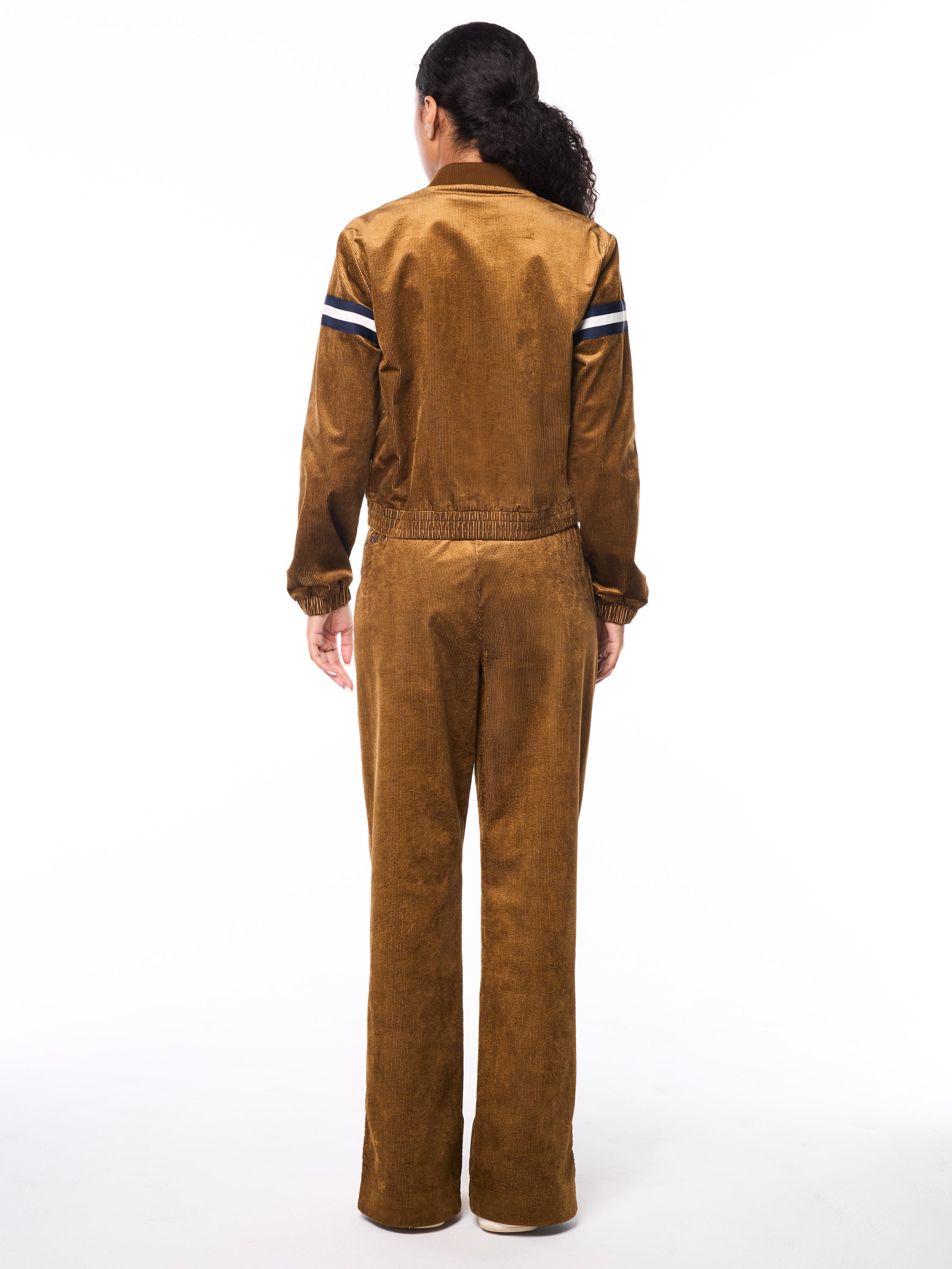 Women's Cordurato Track Pant- Bronze Brown