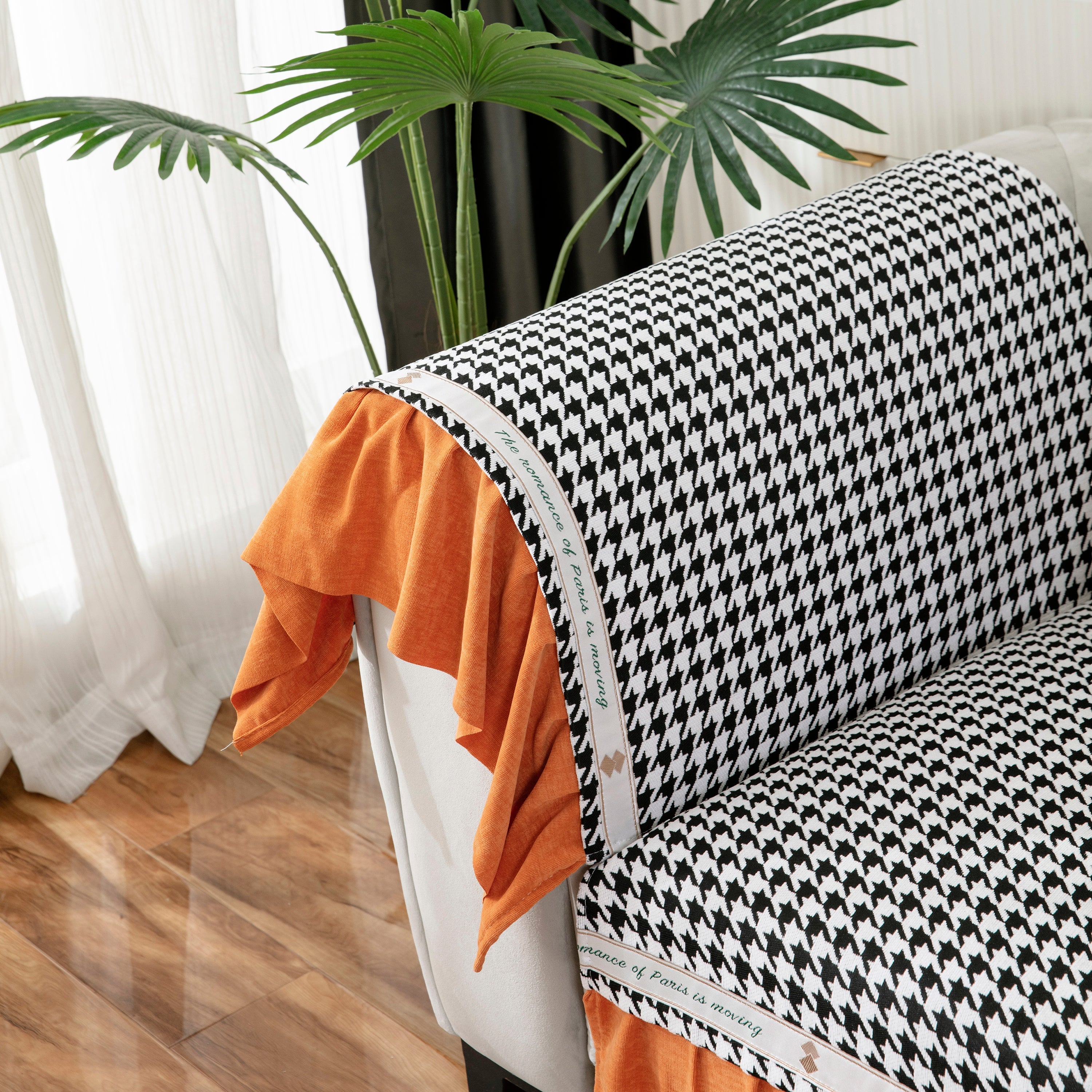 Non-slip Chenille Sofa Slipcovers With Skirt, Best Pet Sofa Protector Cover, Furniture Covers For Pets