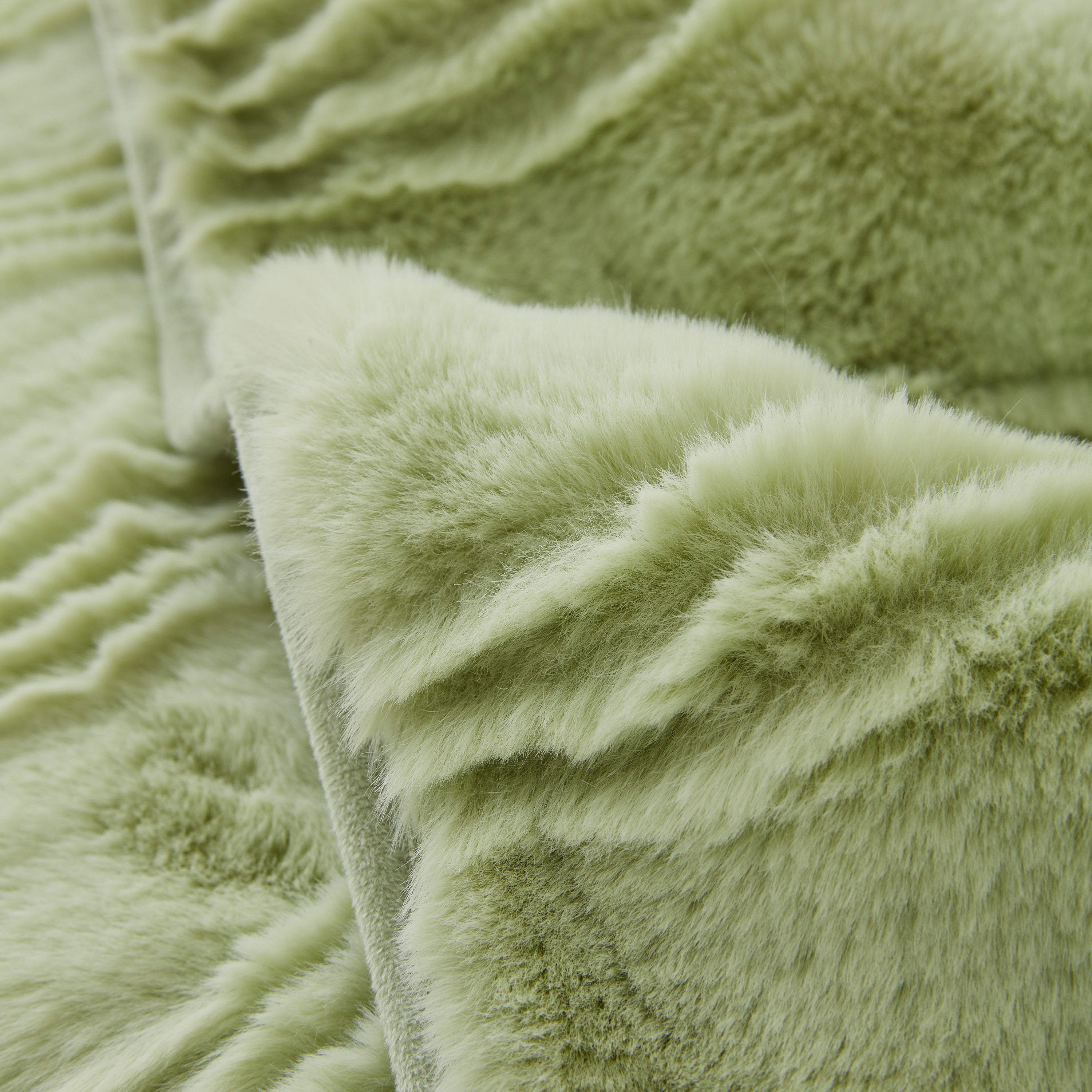 Soft Thick Faux Fur Sofa Cover Stripe Fluffy Fuzzy Non-slip Washable Couch Covers