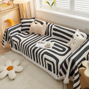 Couch Cover For Most Shape Sofas, Waffle Lattice Sofa Cover Throw, Washable Furniture Covers For Pets