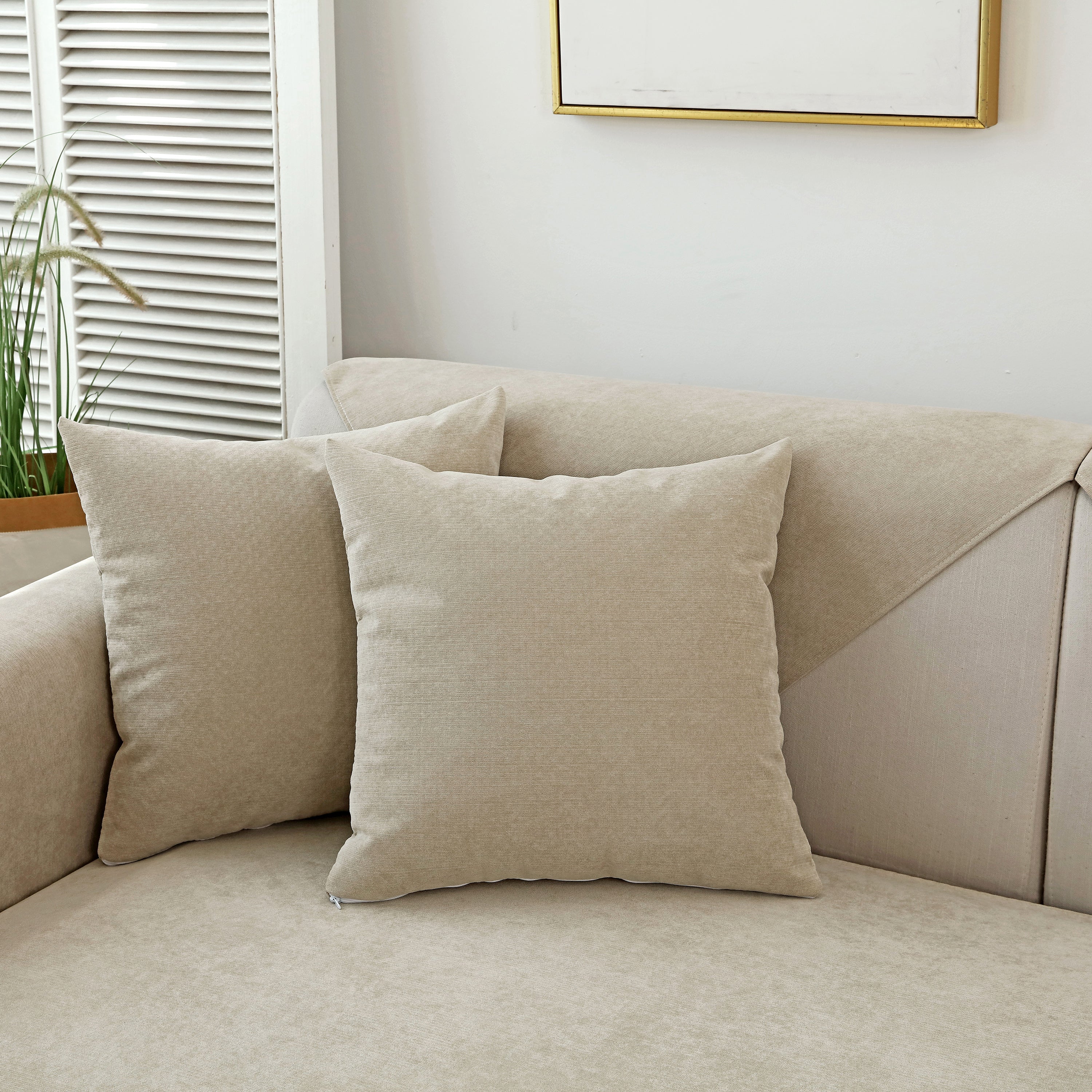 Waterproof Non-slip Quilted Corduroy Sofa Covers For Pets, Sectional Couch Covers