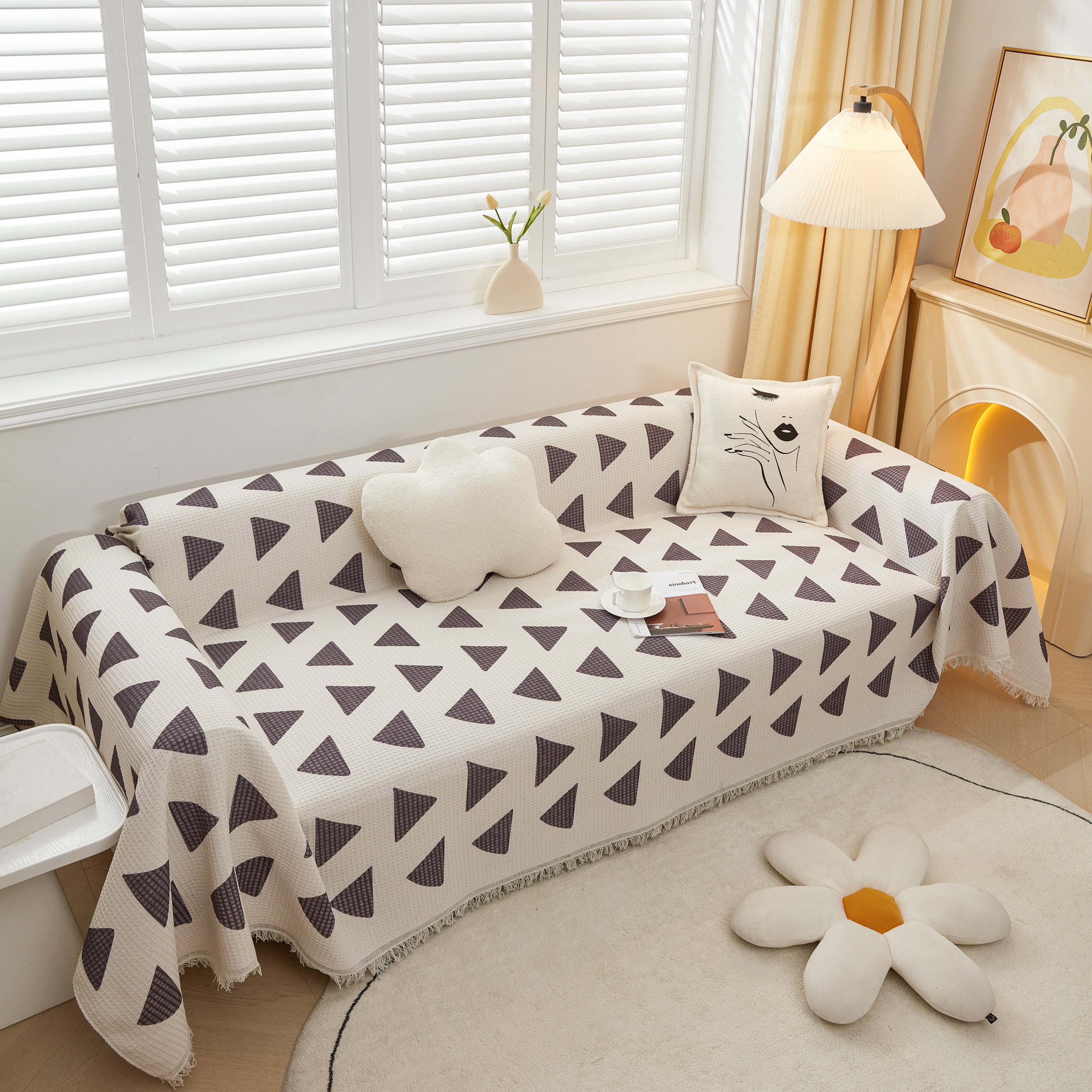 High-quality Fabric Non-slip Sofa Cover Throw, Throw Blankets For Couch, Furniture Covers For Pets