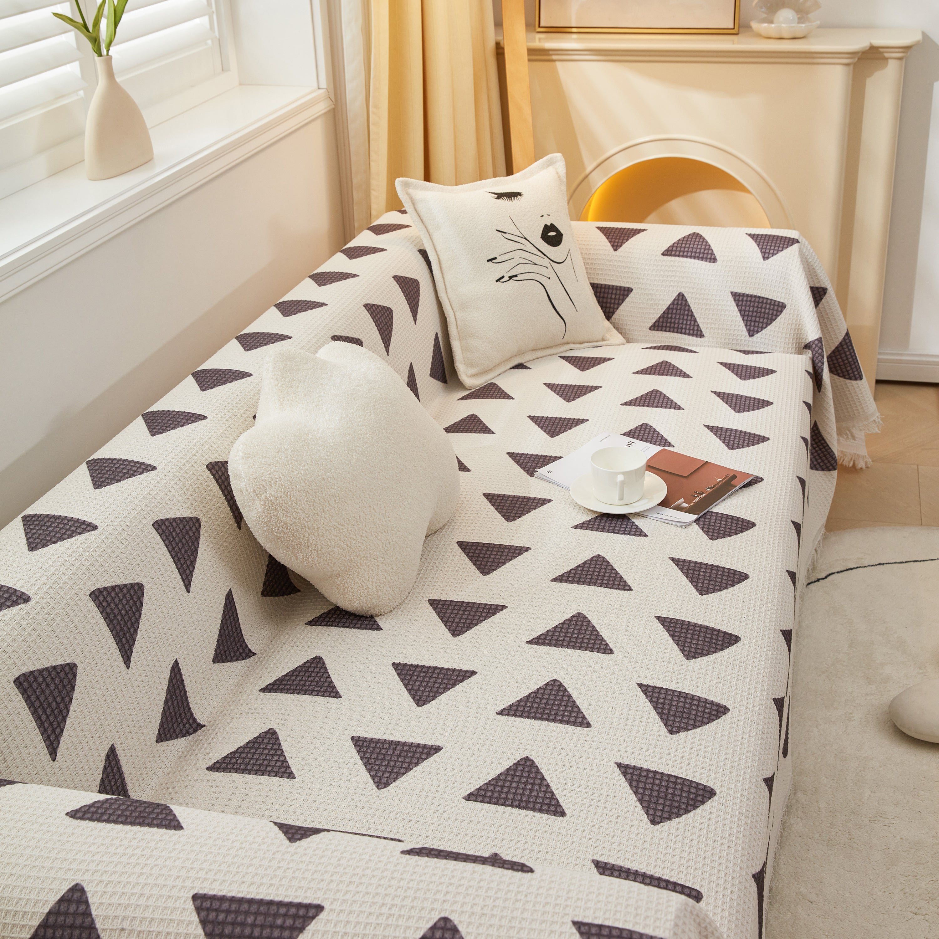 High-quality Fabric Non-slip Sofa Cover Throw, Throw Blankets For Couch, Furniture Covers For Pets