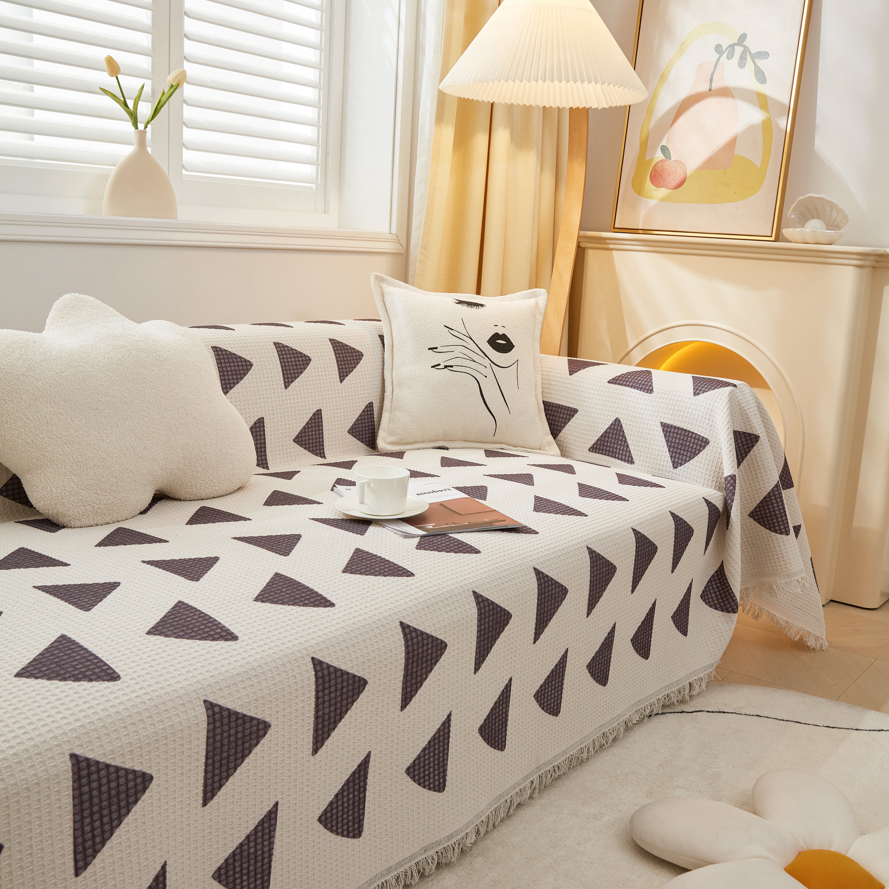 High-quality Fabric Non-slip Sofa Cover Throw, Throw Blankets For Couch, Furniture Covers For Pets