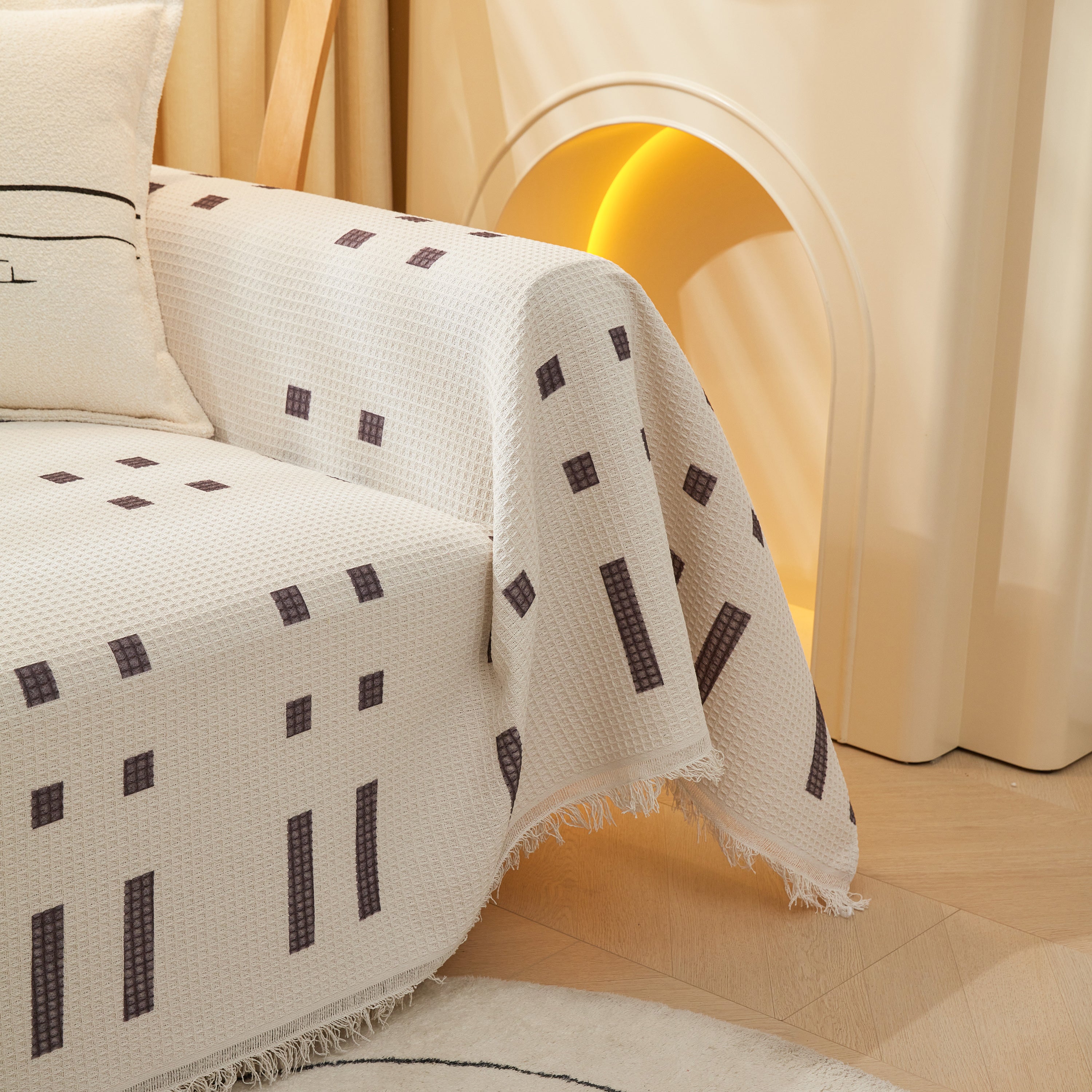 Large Couch Cover Throw, L Shape Sofa Cover For Sectional Couch Pet Friendly Furniture Protector