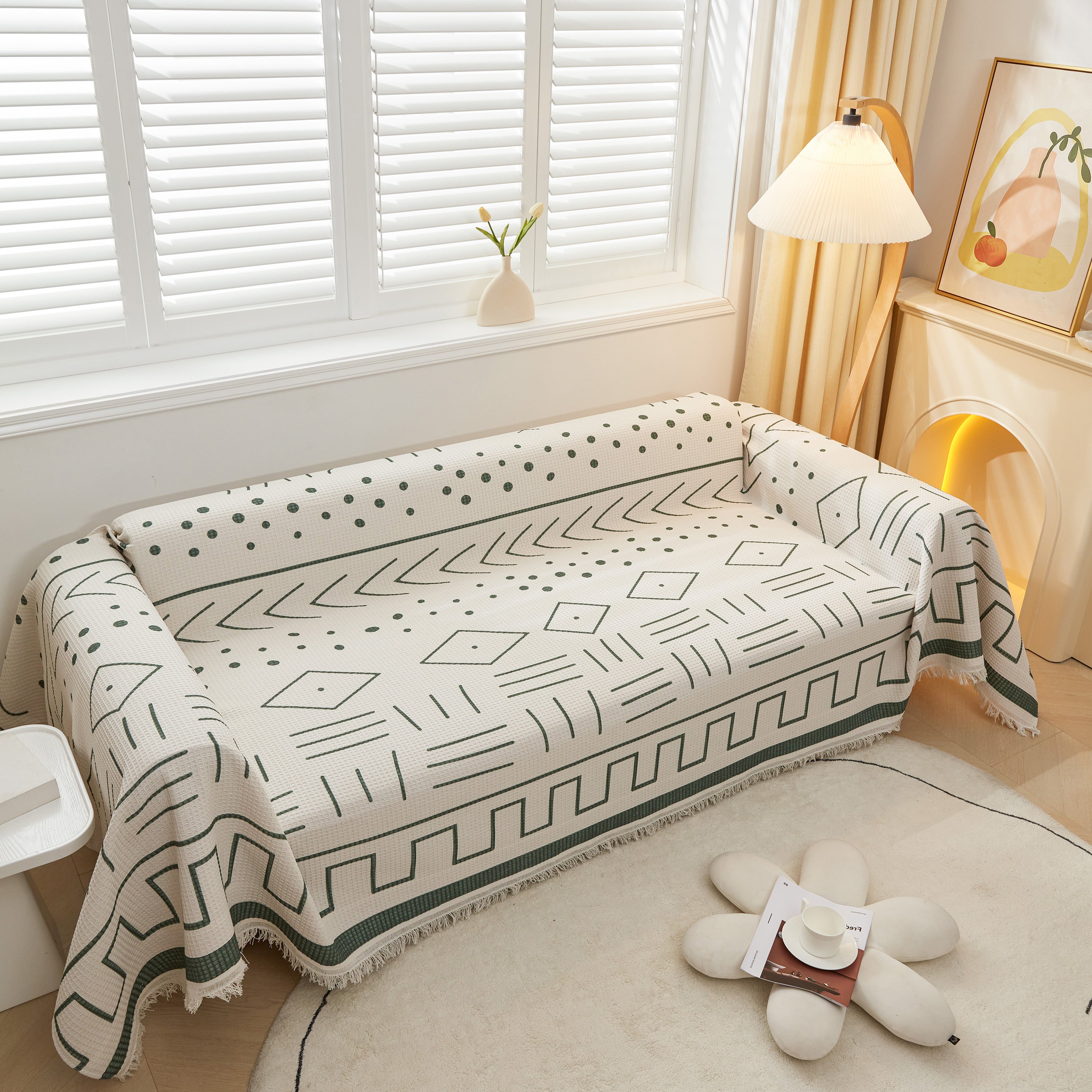 Large Couch Cover Throw, L Shape Sofa Cover For Sectional Couch Pet Friendly Furniture Protector