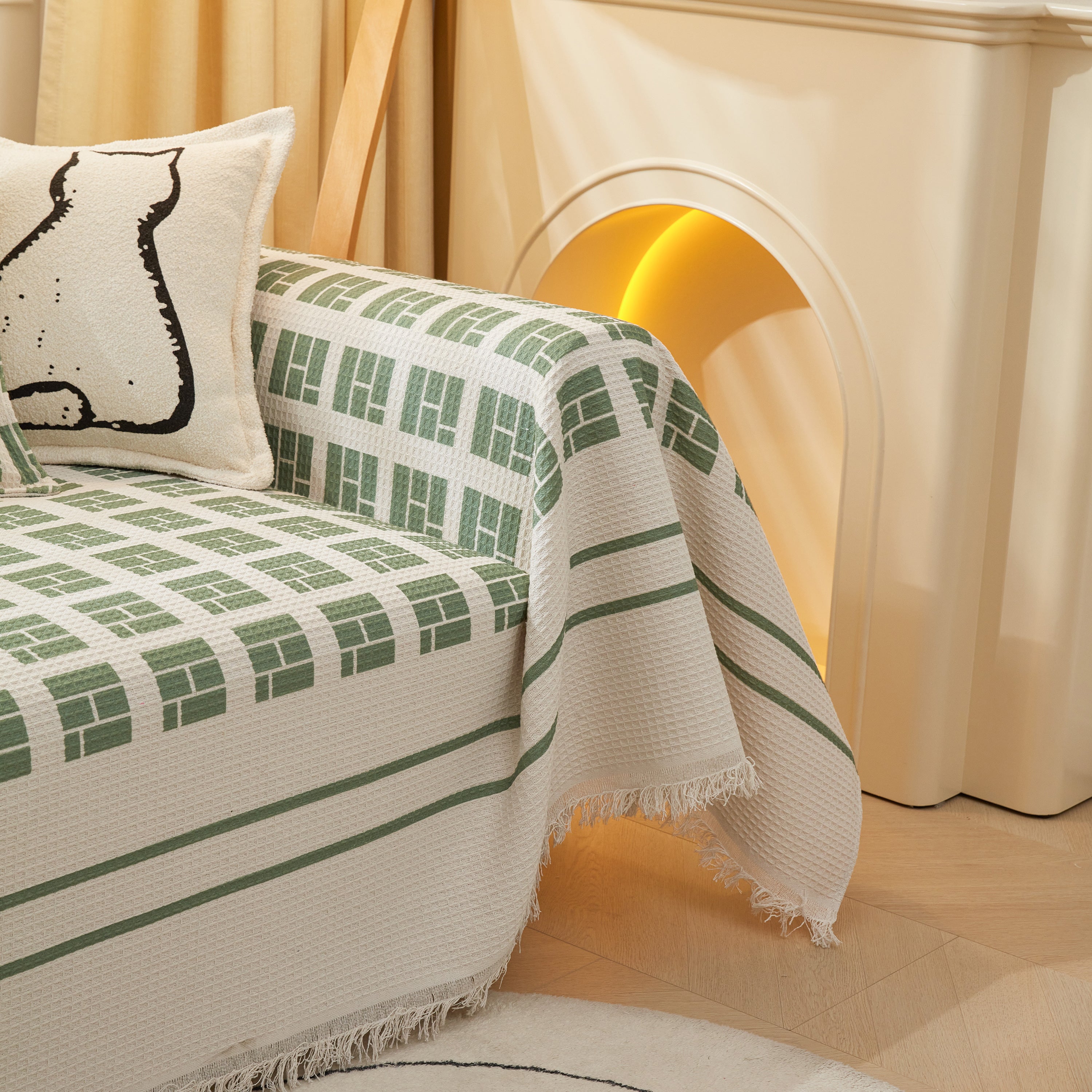 Large Couch Cover Throw, L Shape Sofa Cover For Sectional Couch Pet Friendly Furniture Protector