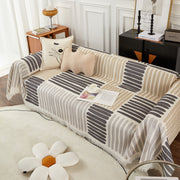 Cotton Sofa Blanket Cover, Throw Blanket Couch Protector, Extra Large Blanket To Cover Couch