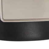 Perry Ellis Men's Leather Reversible Plaque Buckle Dress Belts Black Size 32