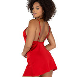 Victoria's Secret Women's Soft Satin Chemise in Black Size Medium