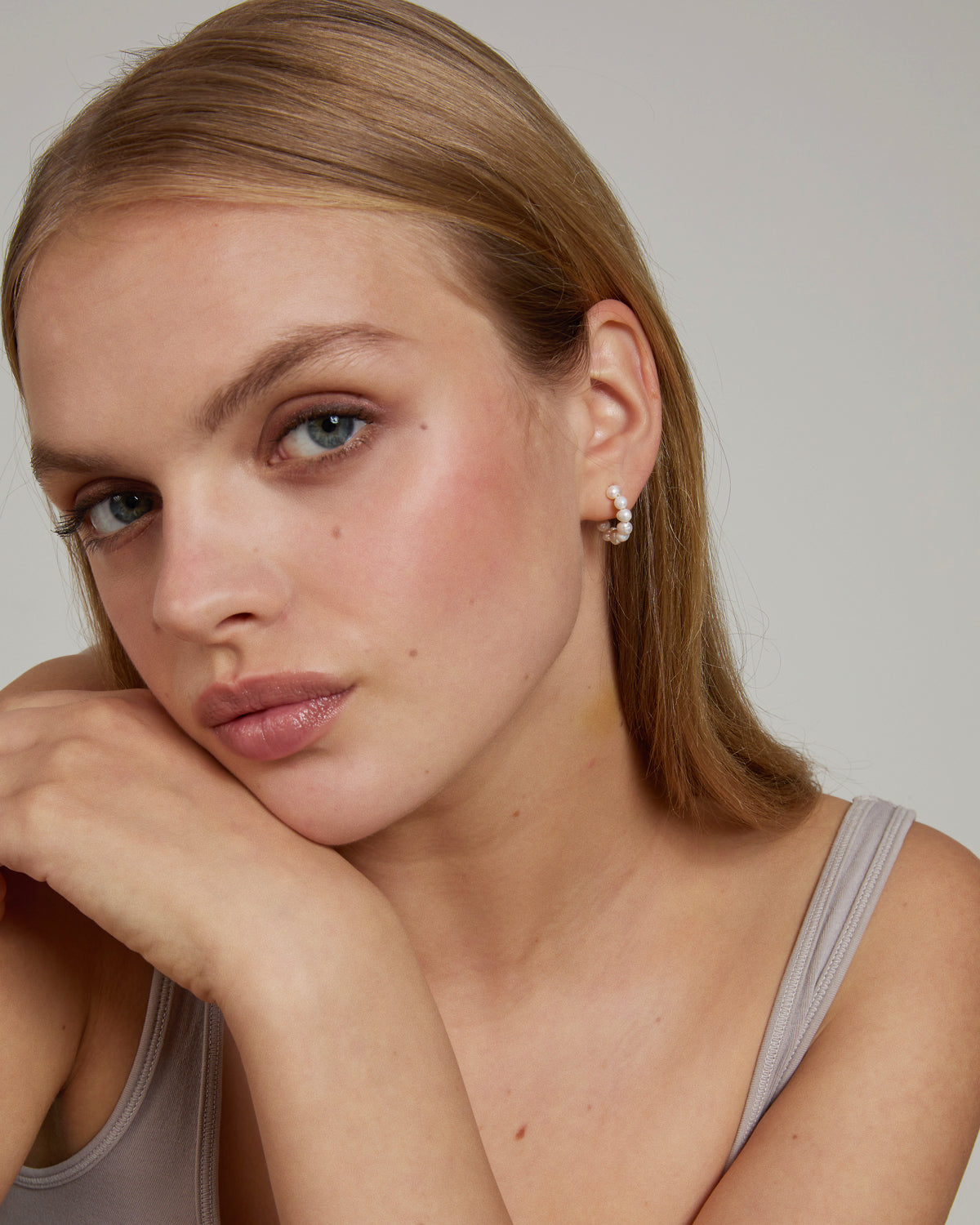 Grit Mini Hoop Earrings