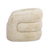 Upholstered Barrel Chair with Swivel Function