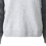 Benson Men's Mon Tremblant Relaxed Fit Baseball Sweater Gray Size Medium