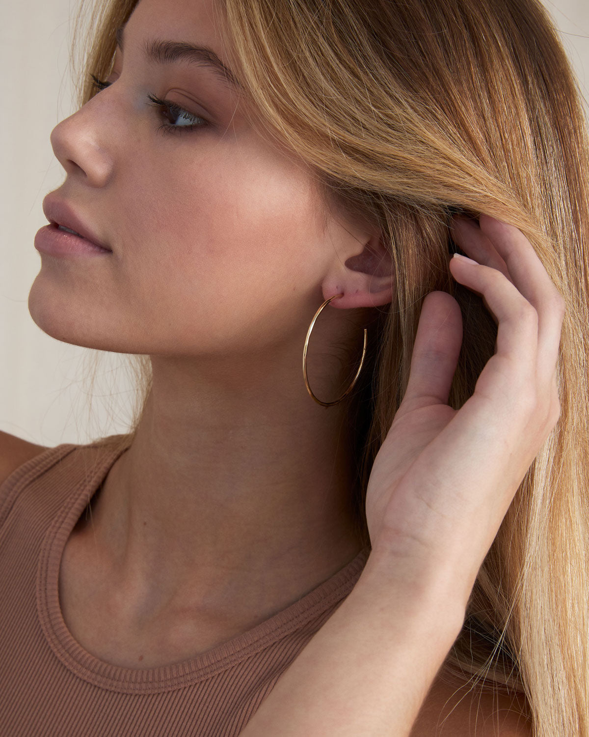 Simplicity Maxi Hoop Earrings