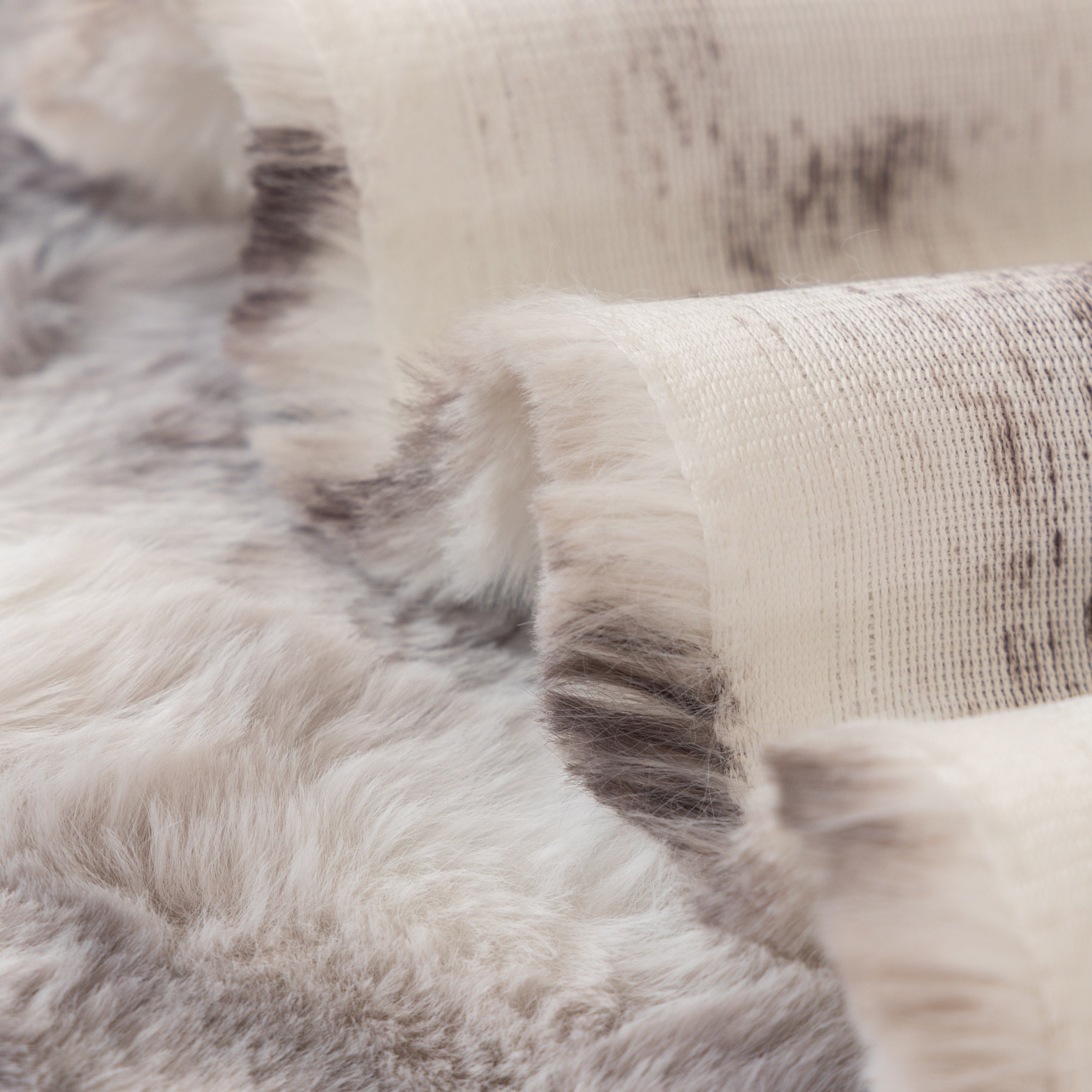 Thick Faux Fur Couch Cover Fluffy Fuzzy Warm Washable Furniture Protector For Kids Pets