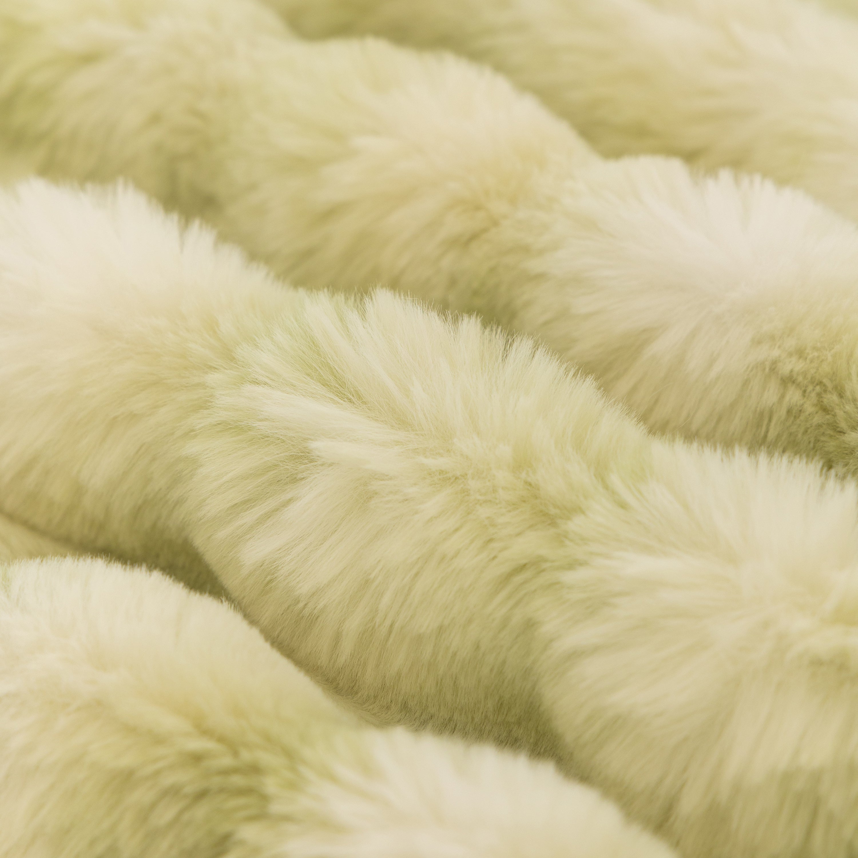 Thick Faux Fur Couch Cover Fluffy Fuzzy Warm Washable Furniture Protector For Kids Pets