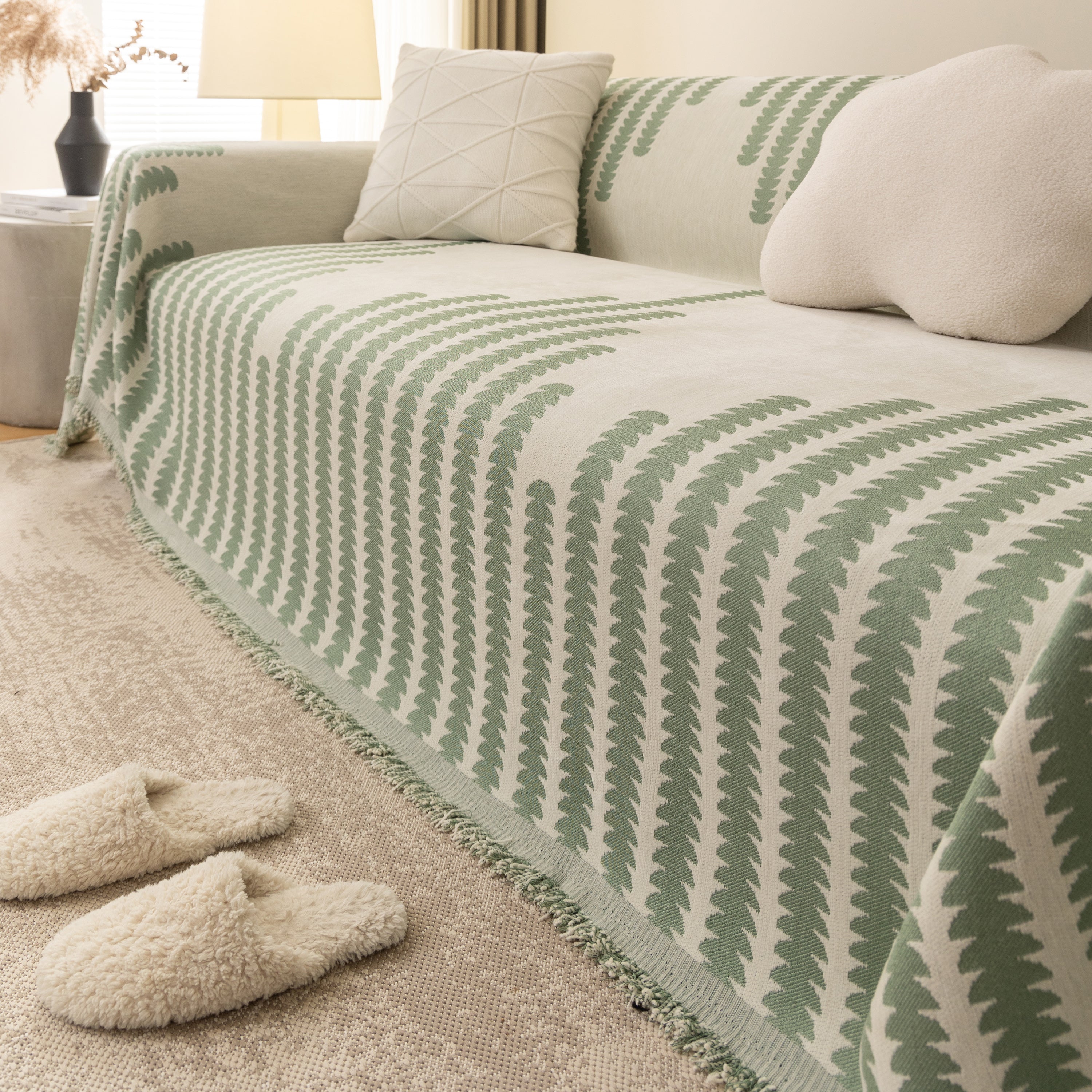 Soft Cozy Chenille Couch Cover Throws For Sofas, Couch Cover Blankets, Corner Sectional Couch Covers