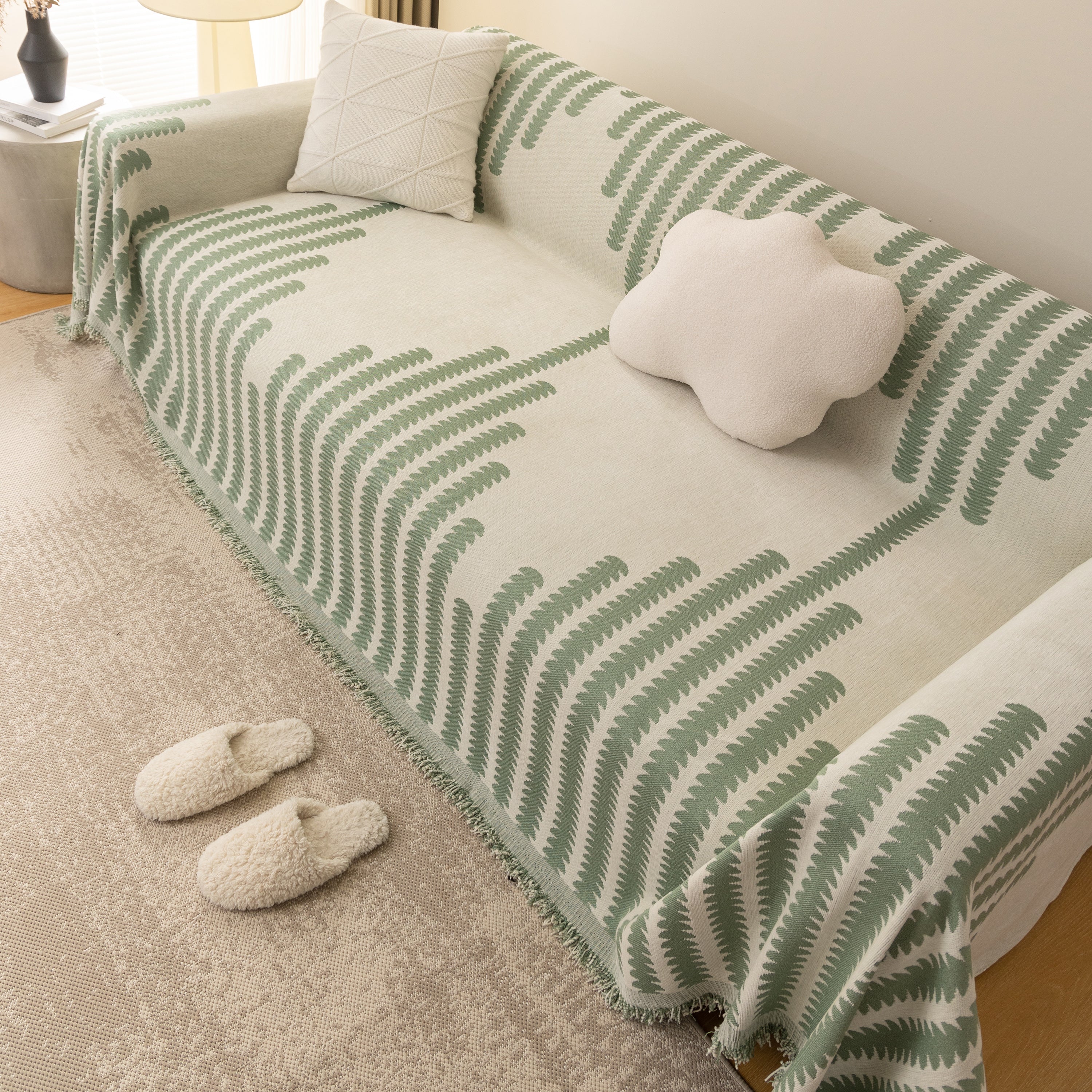 Soft Cozy Chenille Couch Cover Throws For Sofas, Couch Cover Blankets, Corner Sectional Couch Covers