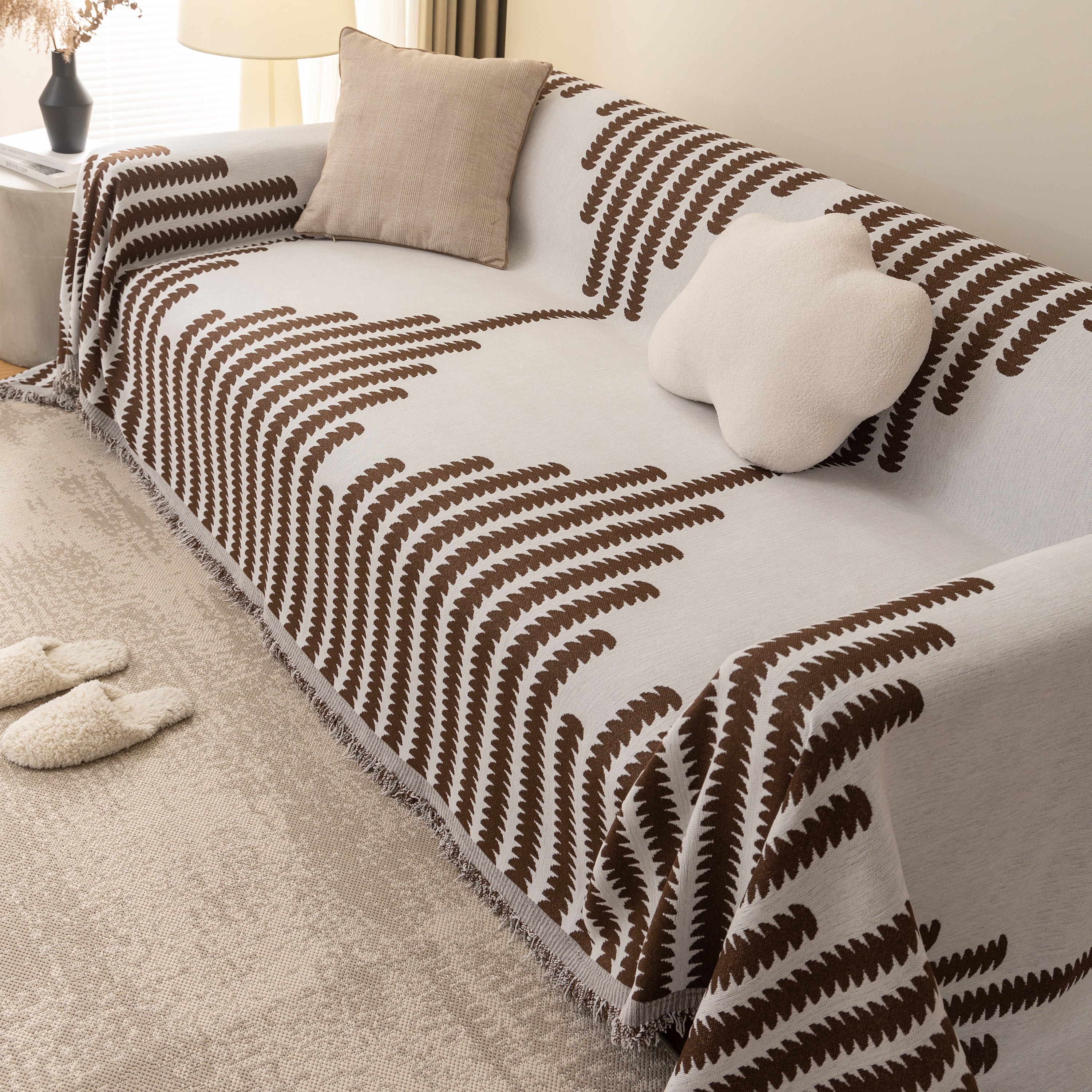 Soft Cozy Chenille Couch Cover Throws For Sofas, Couch Cover Blankets, Corner Sectional Couch Covers