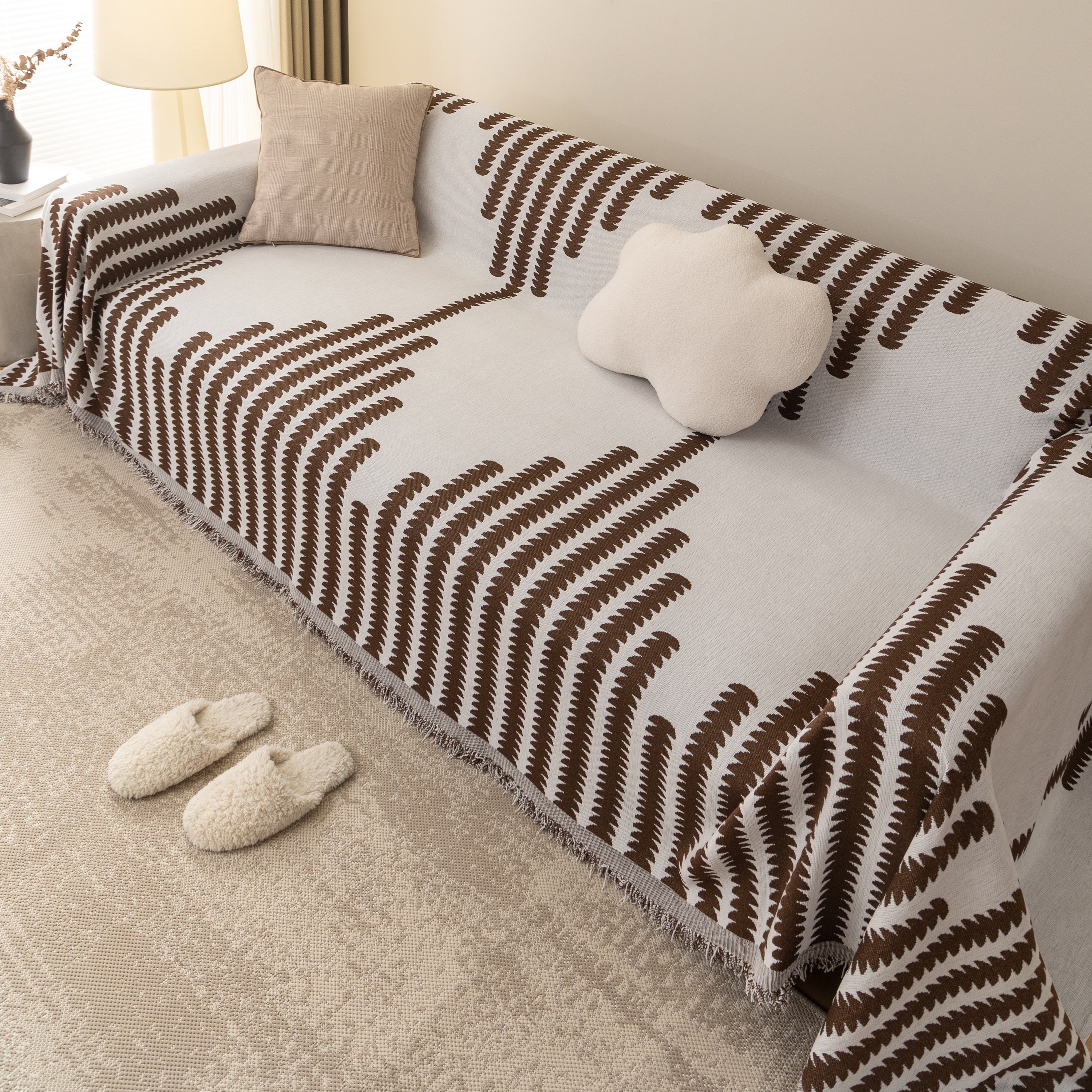 Soft Cozy Chenille Couch Cover Throws For Sofas, Couch Cover Blankets, Corner Sectional Couch Covers