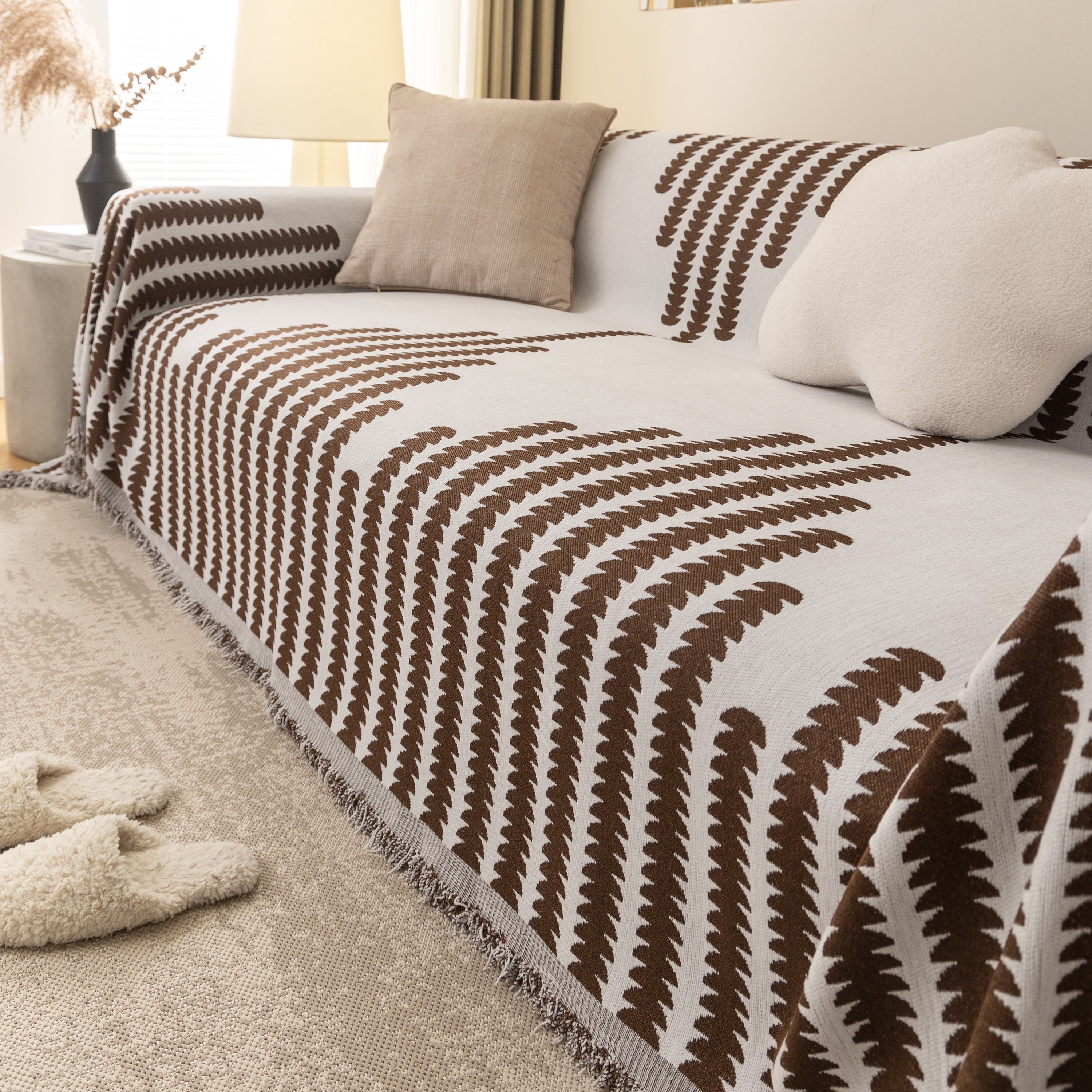 Soft Cozy Chenille Couch Cover Throws For Sofas, Couch Cover Blankets, Corner Sectional Couch Covers
