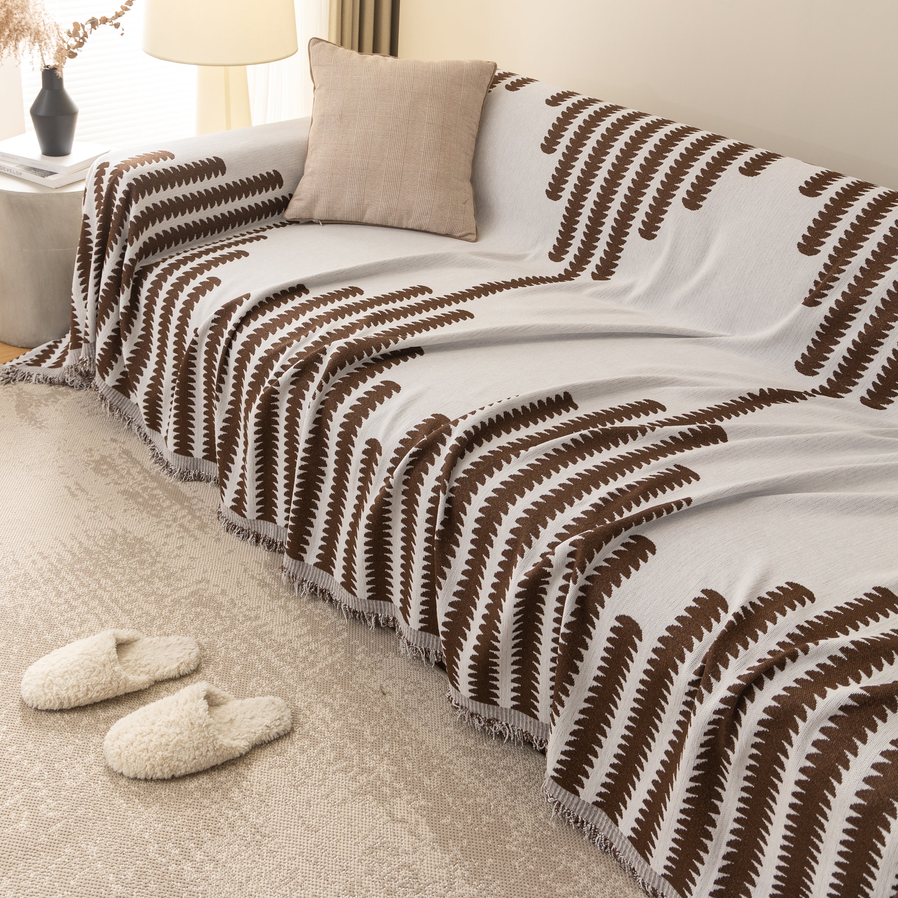 Soft Cozy Chenille Couch Cover Throws For Sofas, Couch Cover Blankets, Corner Sectional Couch Covers