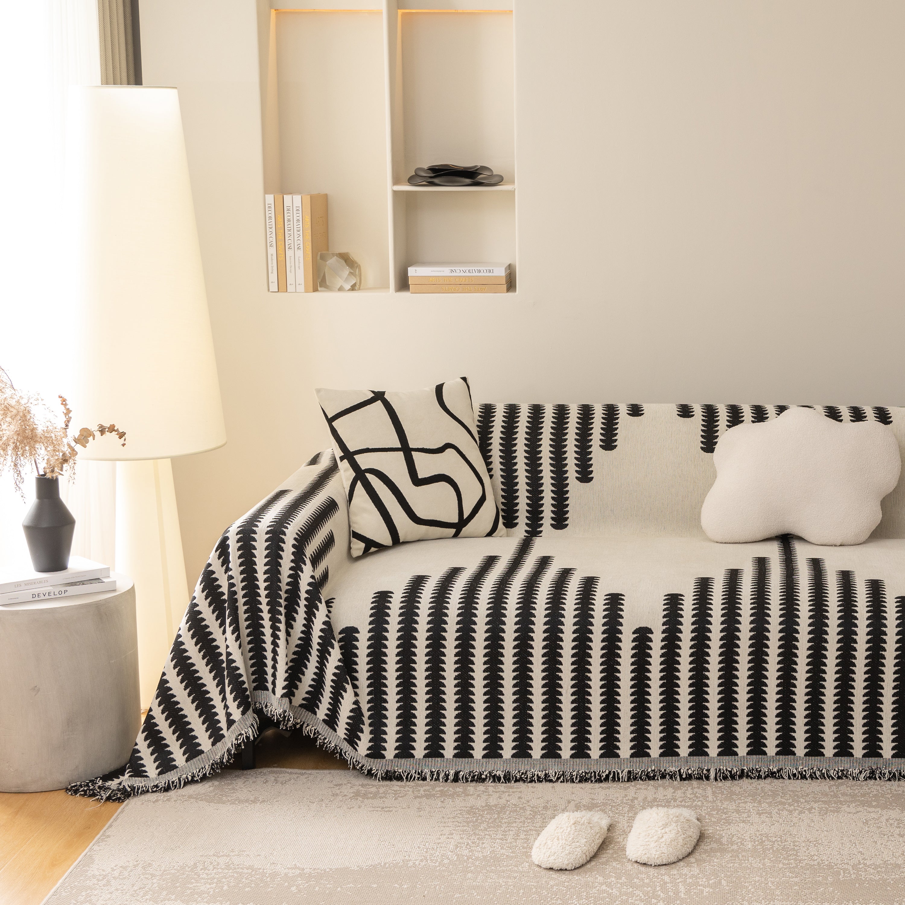 Soft Cozy Chenille Couch Cover Throws For Sofas, Couch Cover Blankets, Corner Sectional Couch Covers