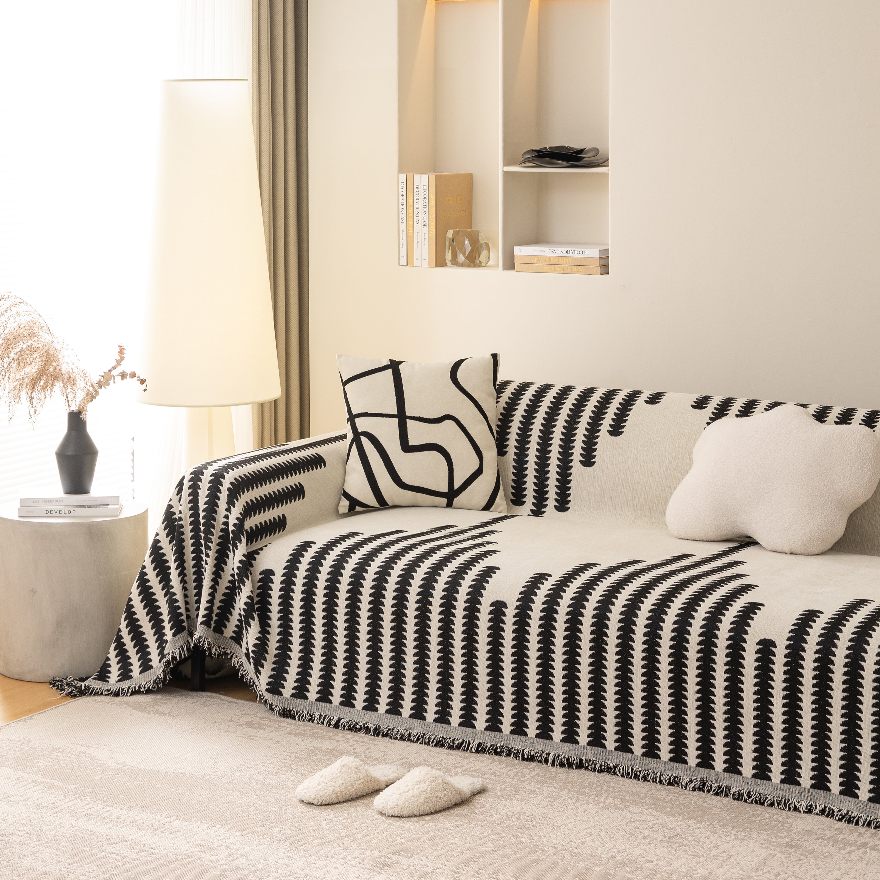 Soft Cozy Chenille Couch Cover Throws For Sofas, Couch Cover Blankets, Corner Sectional Couch Covers