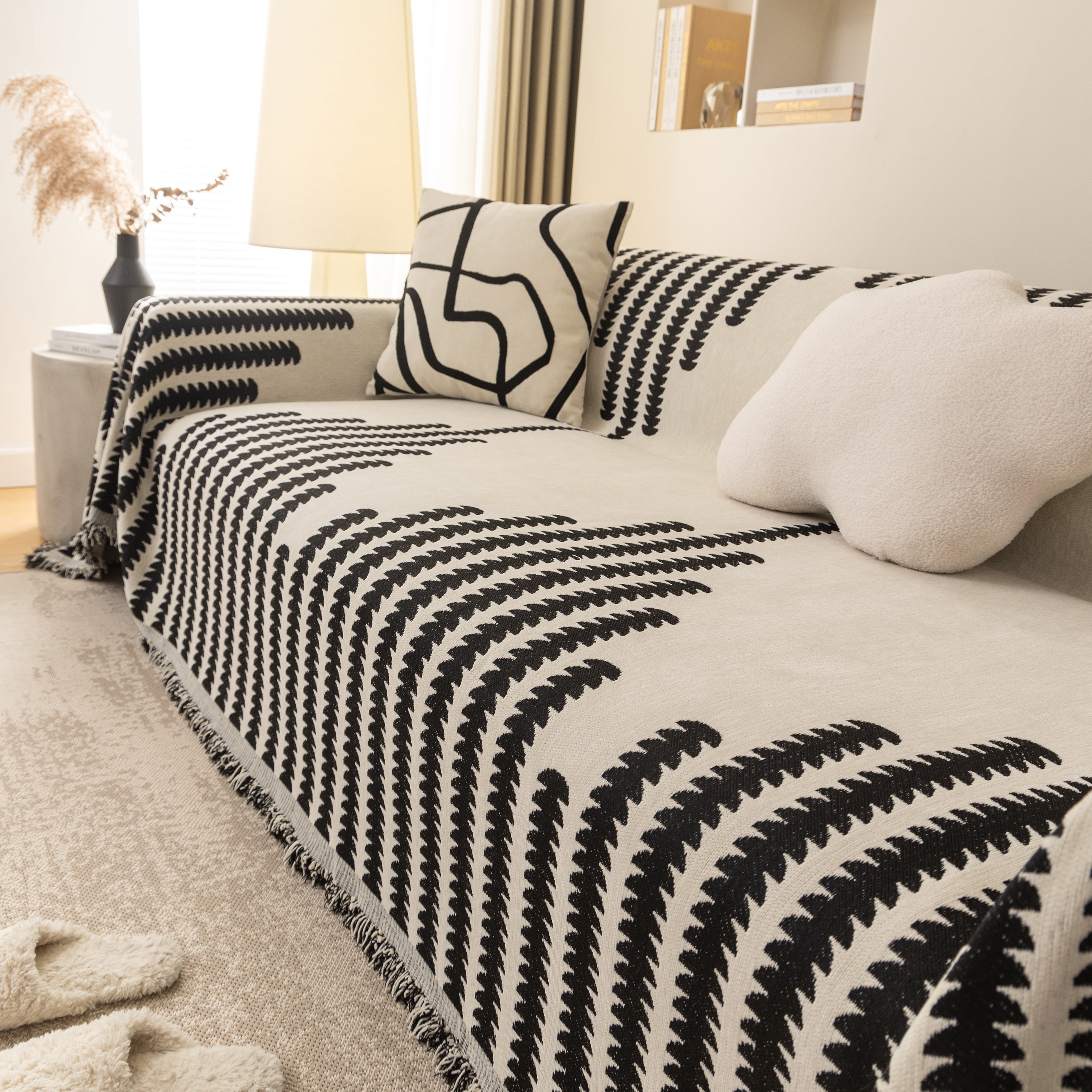 Soft Cozy Chenille Couch Cover Throws For Sofas, Couch Cover Blankets, Corner Sectional Couch Covers