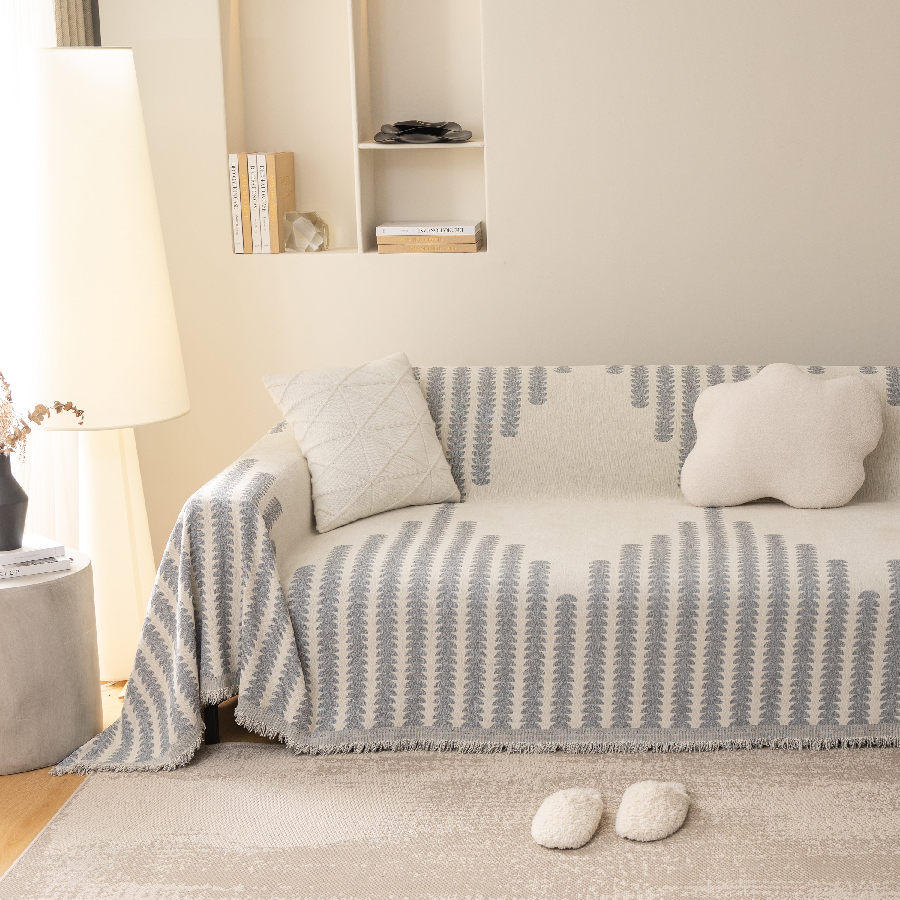Soft Cozy Chenille Couch Cover Throws For Sofas, Couch Cover Blankets, Corner Sectional Couch Covers