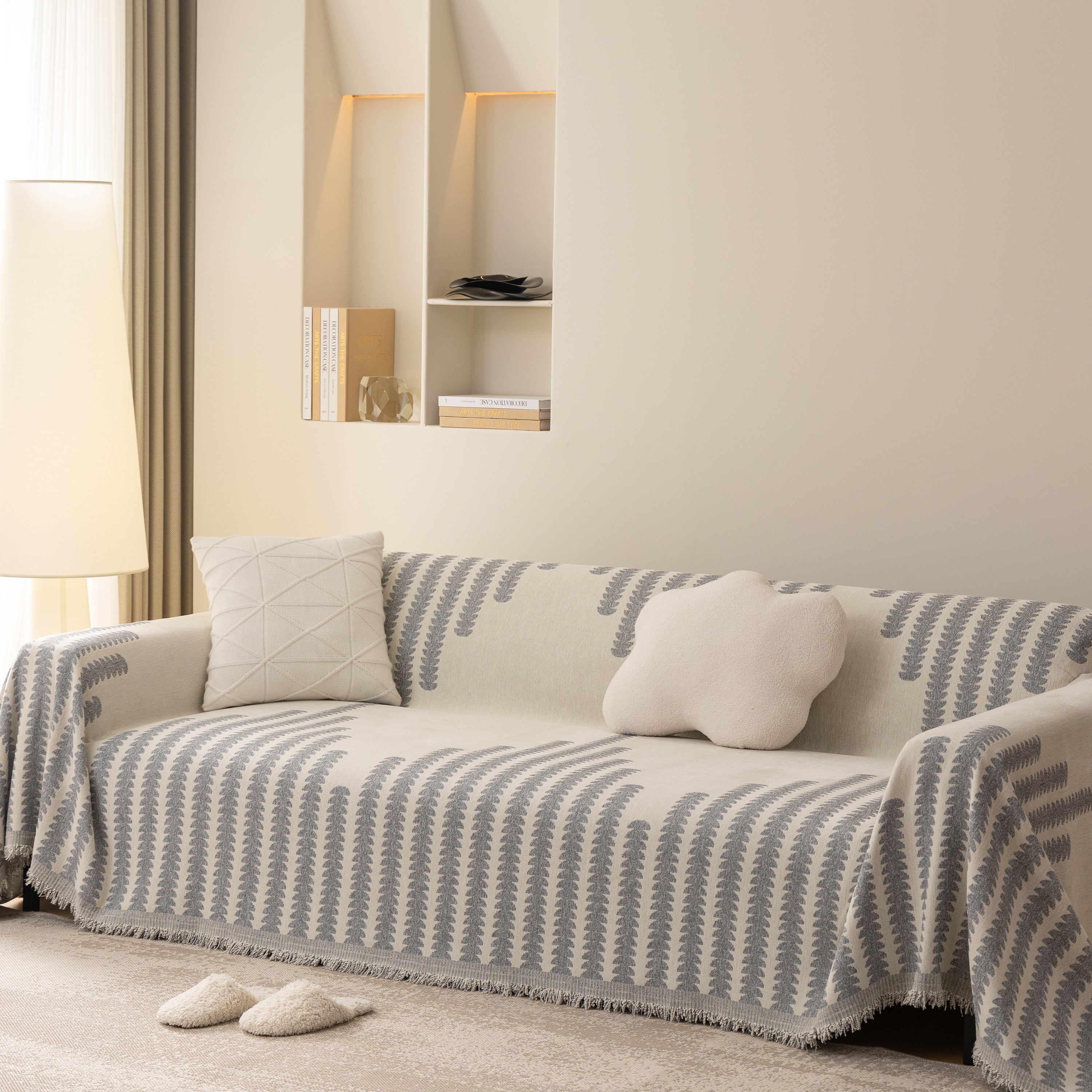 Soft Cozy Chenille Couch Cover Throws For Sofas, Couch Cover Blankets, Corner Sectional Couch Covers