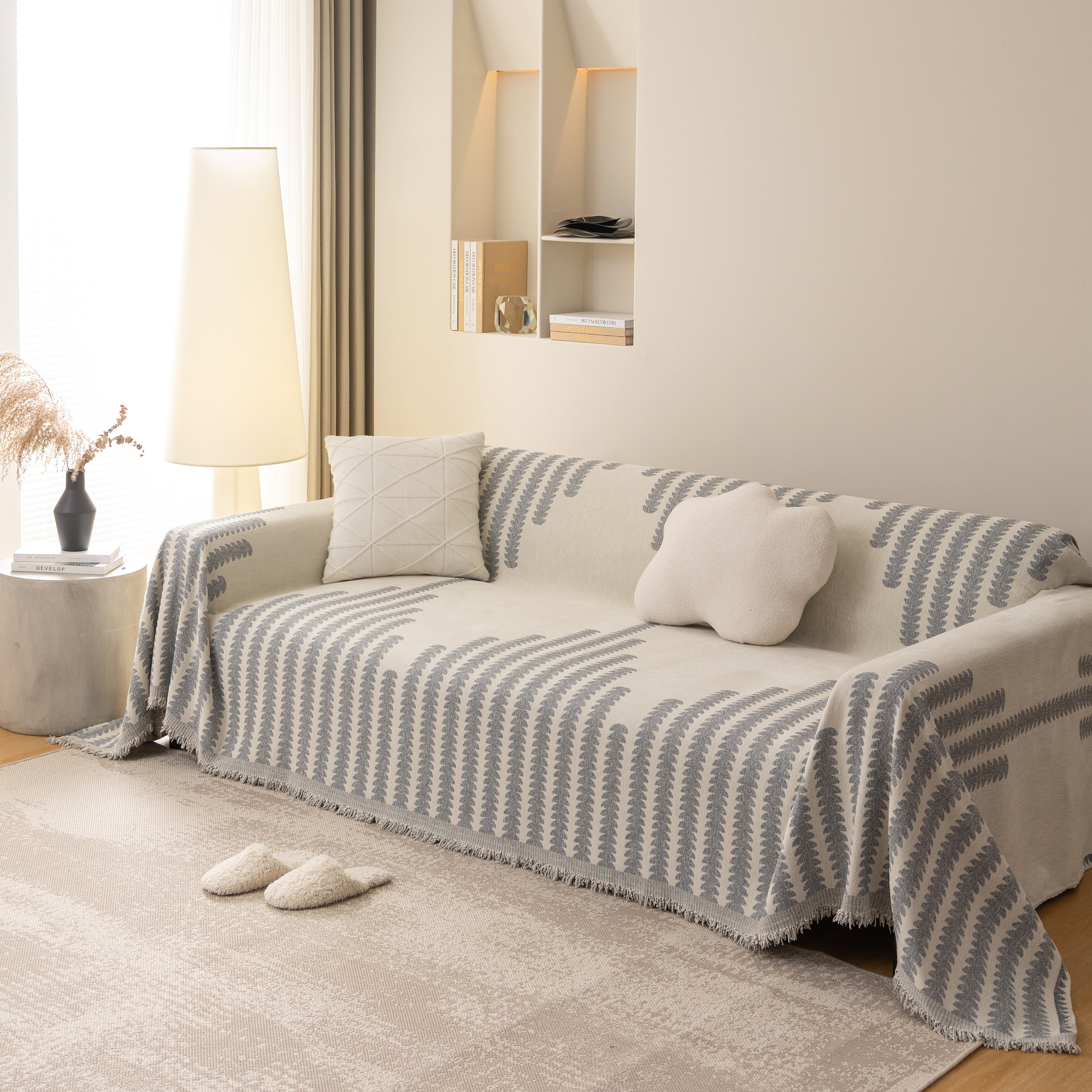 Soft Cozy Chenille Couch Cover Throws For Sofas, Couch Cover Blankets, Corner Sectional Couch Covers