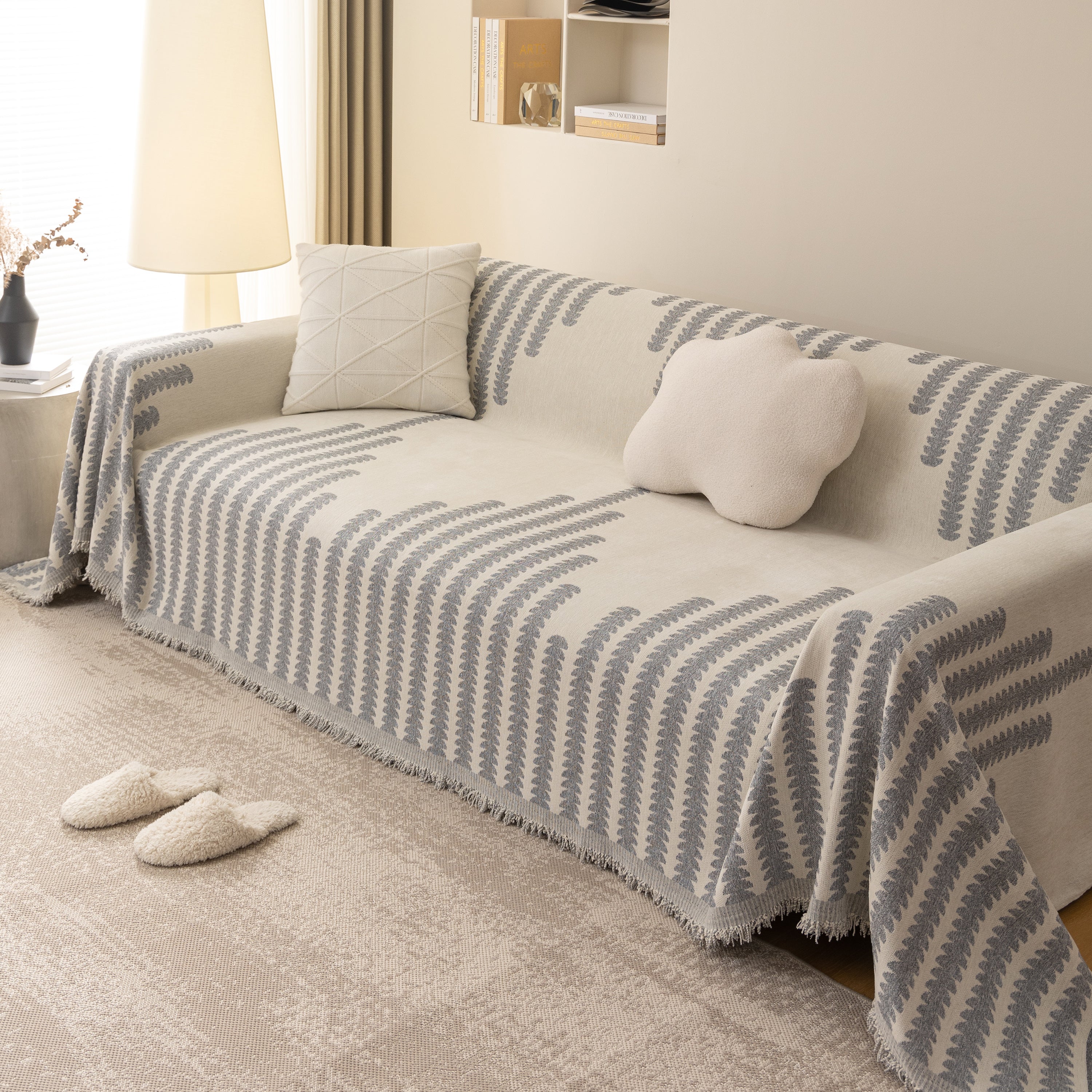 Soft Cozy Chenille Couch Cover Throws For Sofas, Couch Cover Blankets, Corner Sectional Couch Covers