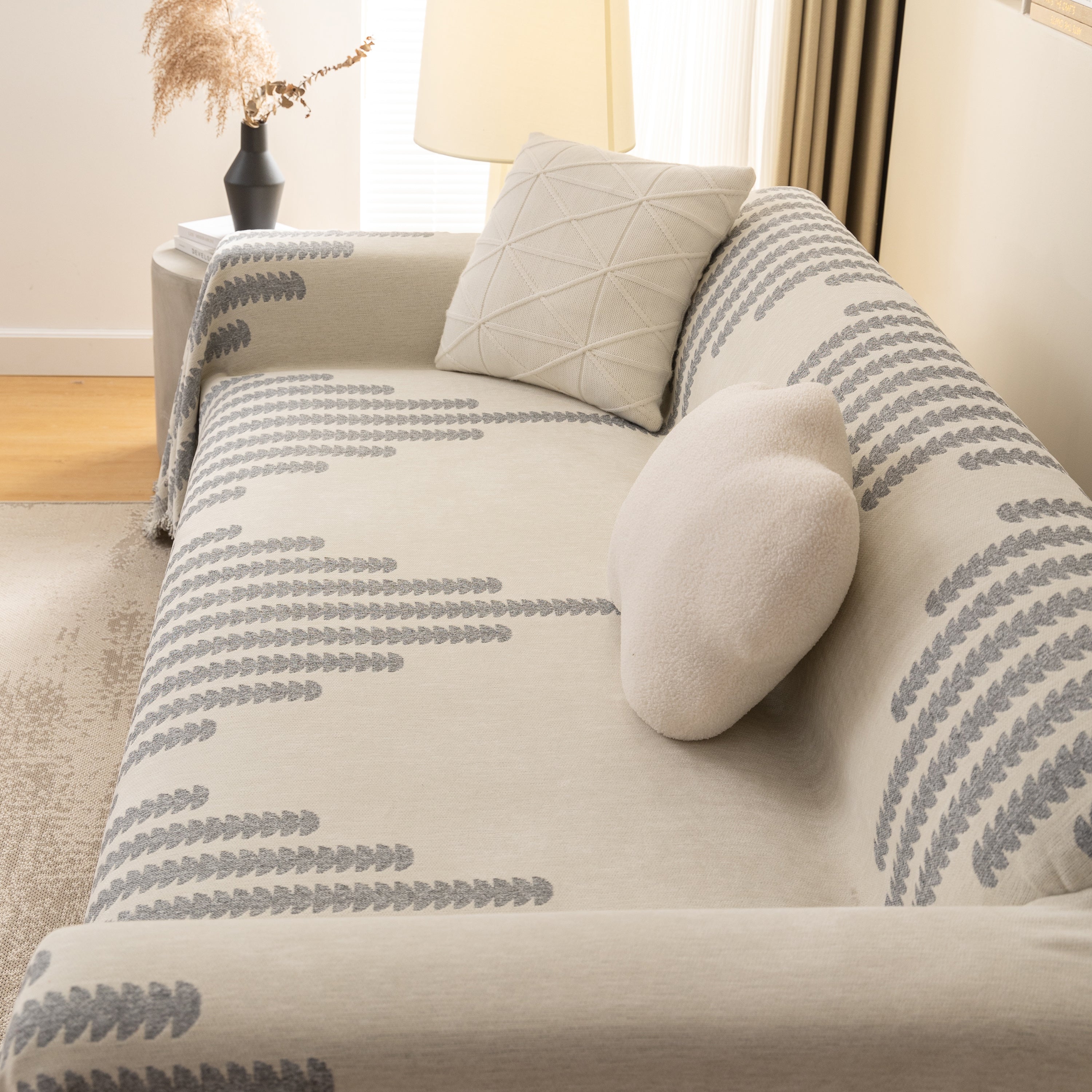 Soft Cozy Chenille Couch Cover Throws For Sofas, Couch Cover Blankets, Corner Sectional Couch Covers