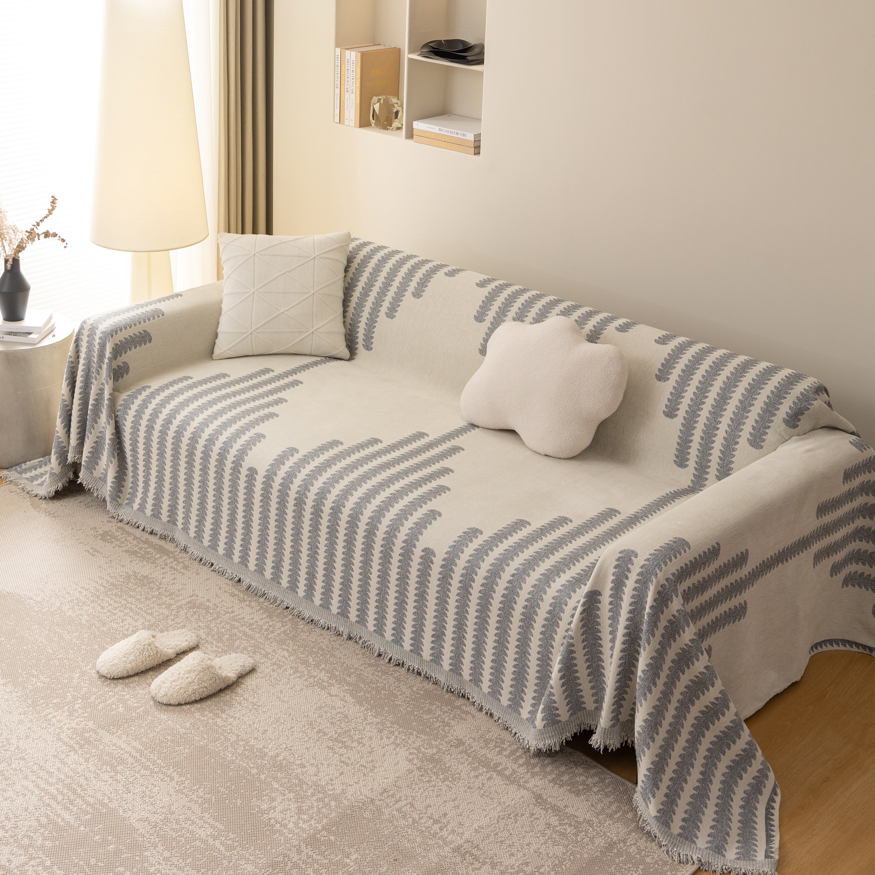 Soft Cozy Chenille Couch Cover Throws For Sofas, Couch Cover Blankets, Corner Sectional Couch Covers