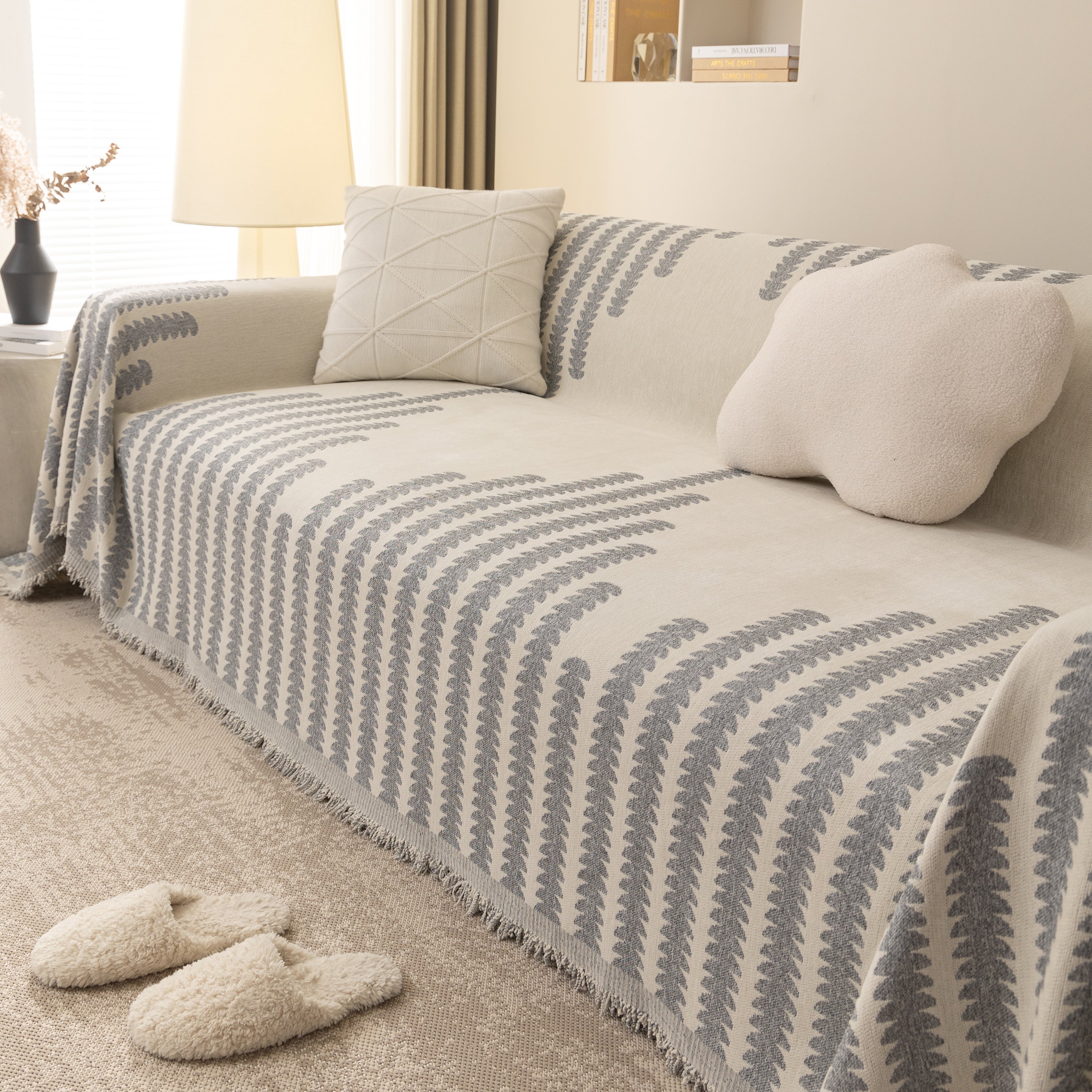 Soft Cozy Chenille Couch Cover Throws For Sofas, Couch Cover Blankets, Corner Sectional Couch Covers