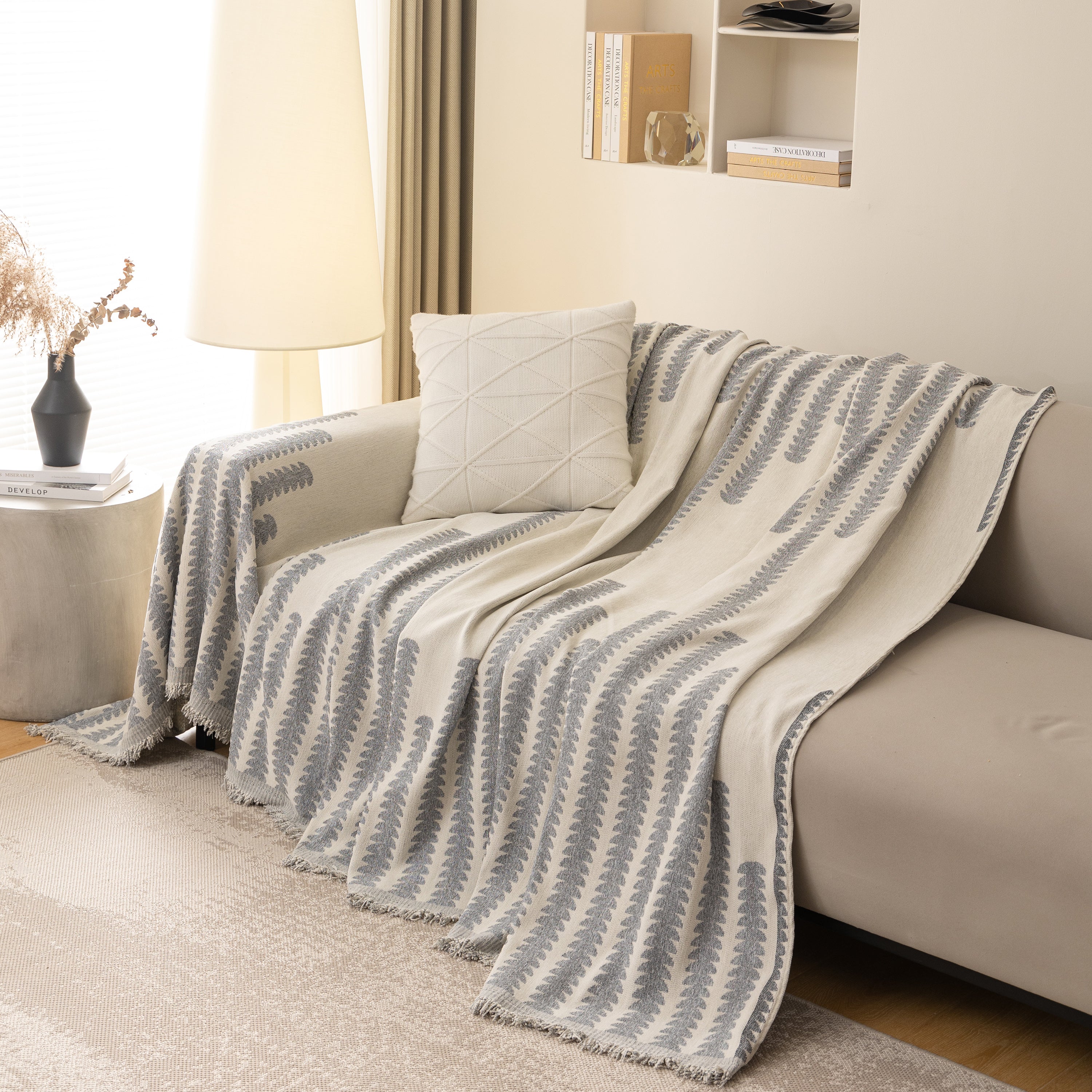 Soft Cozy Chenille Couch Cover Throws For Sofas, Couch Cover Blankets, Corner Sectional Couch Covers