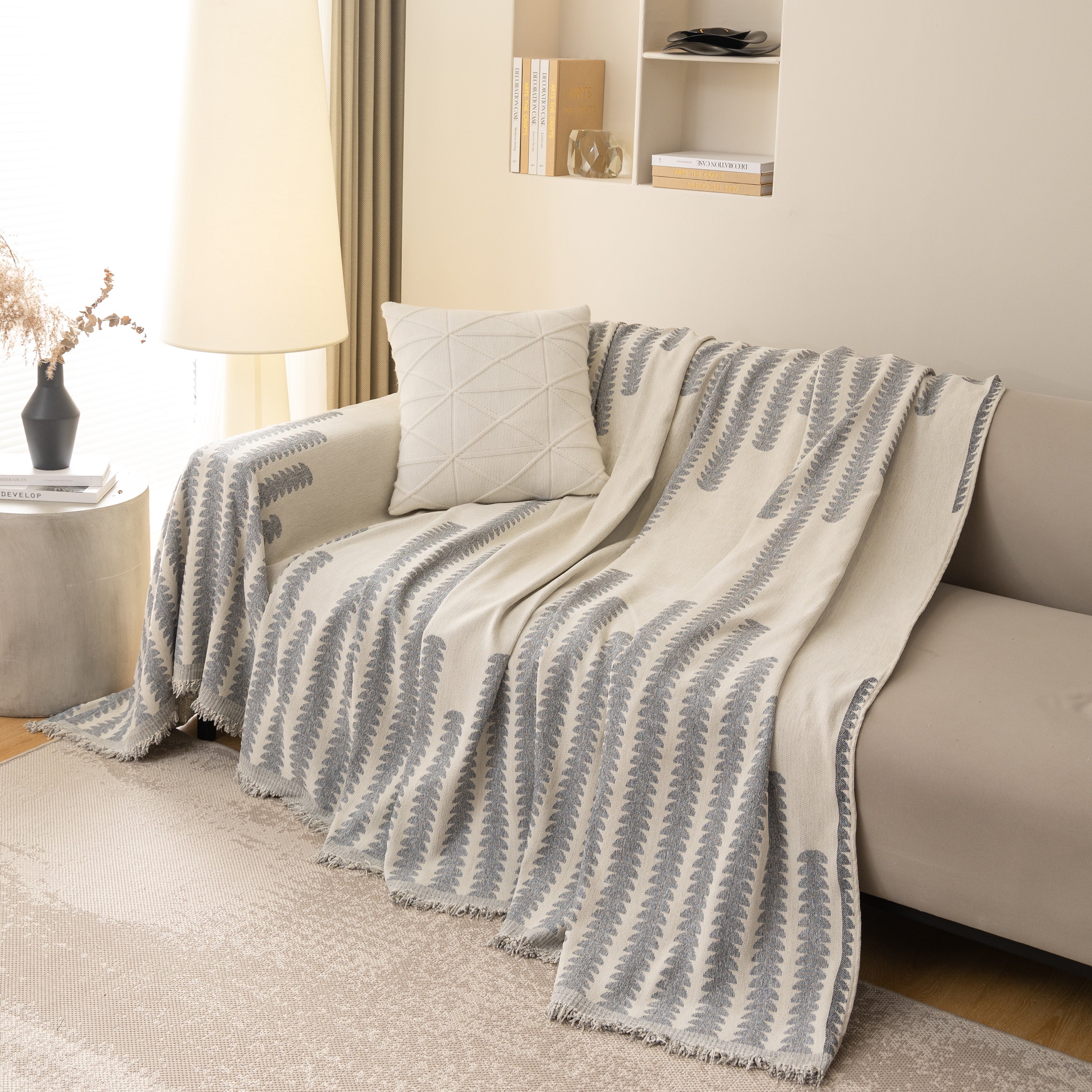 Soft Cozy Chenille Couch Cover Throws For Sofas, Couch Cover Blankets, Corner Sectional Couch Covers