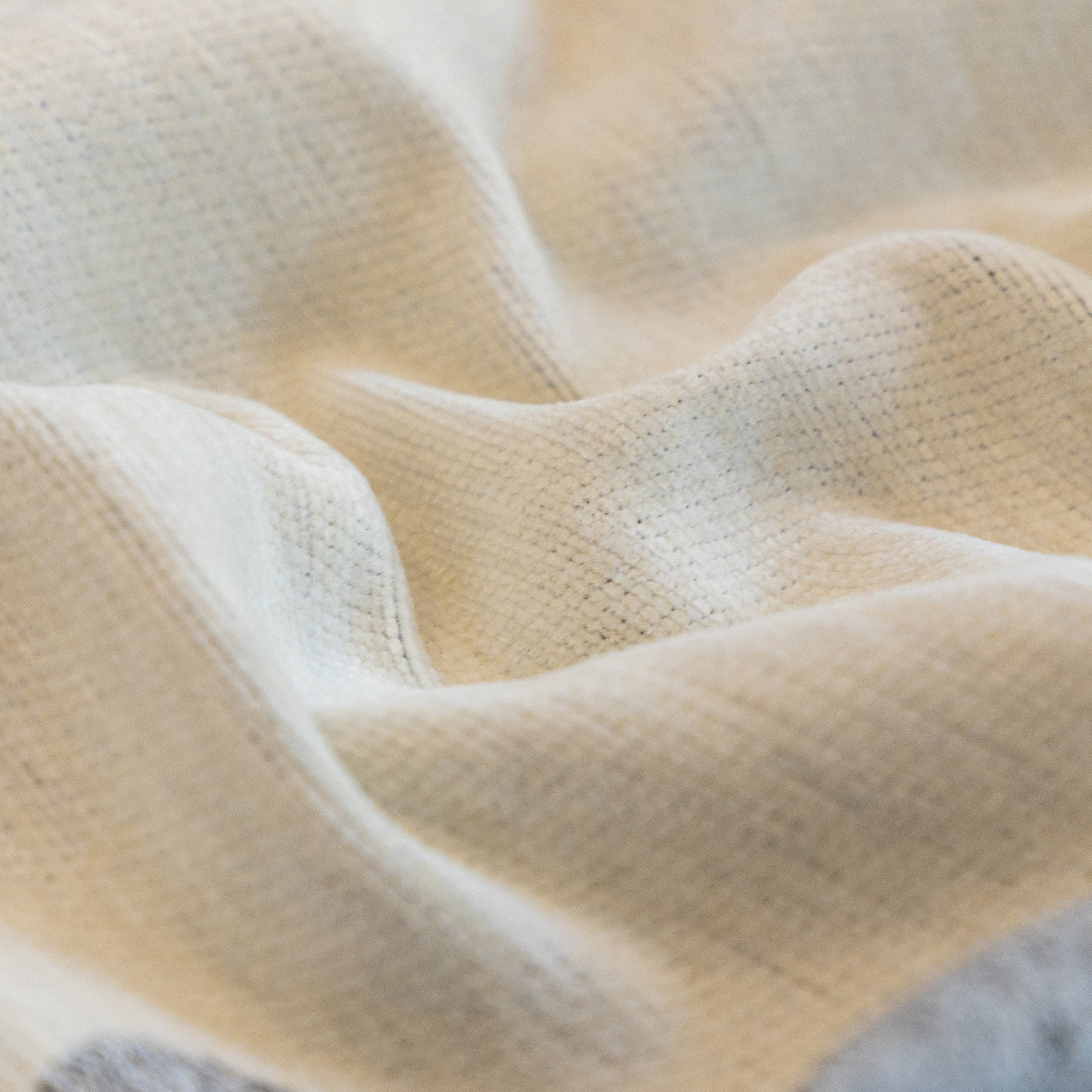 Cozy Couch Throw Blanket With Tassels, Jacquard Leaf Pattern Furniture Protector