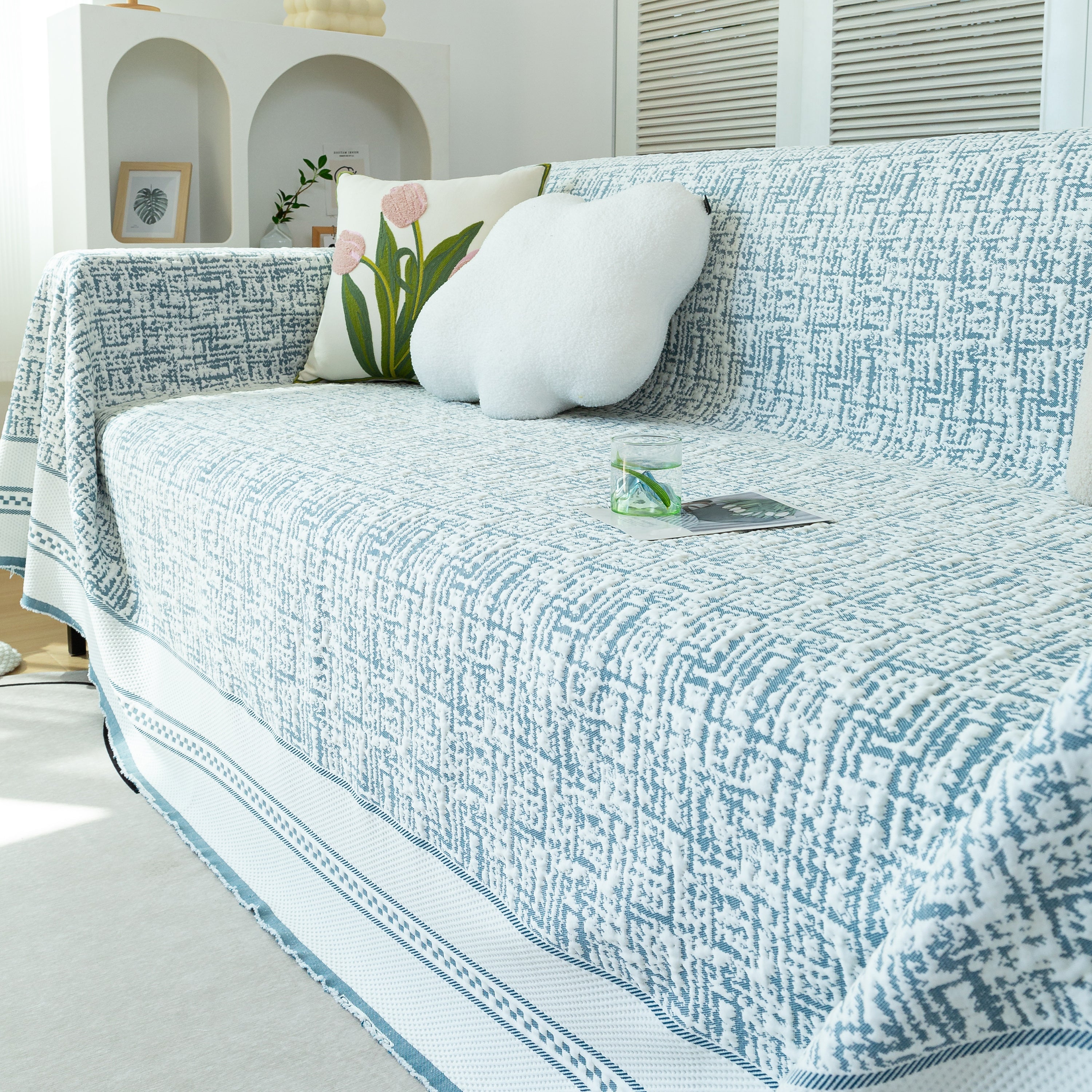 Cooling Throws For Sofas And Chairs, Scratch Resistant Couch Protector Blanket