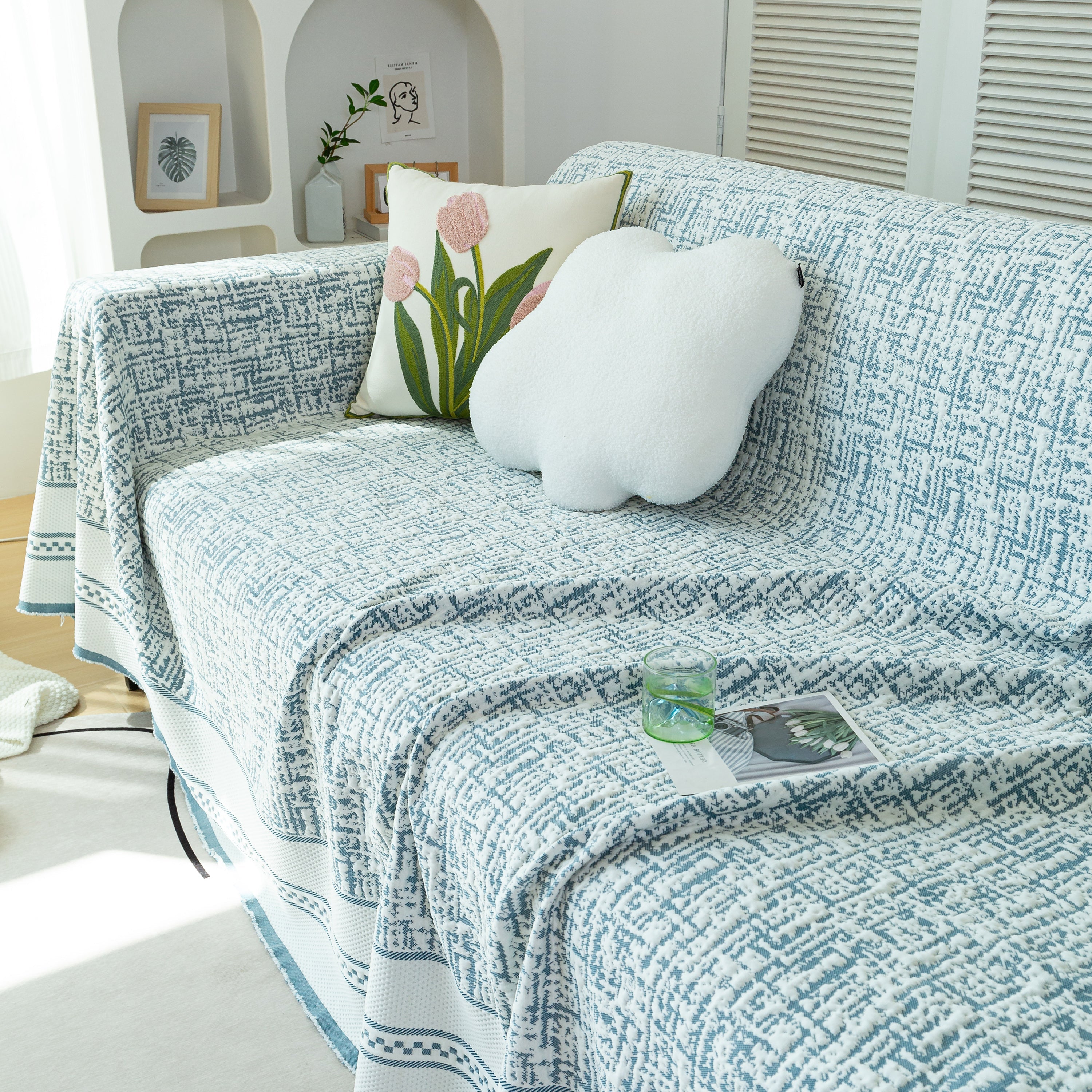 Cooling Throws For Sofas And Chairs, Scratch Resistant Couch Protector Blanket