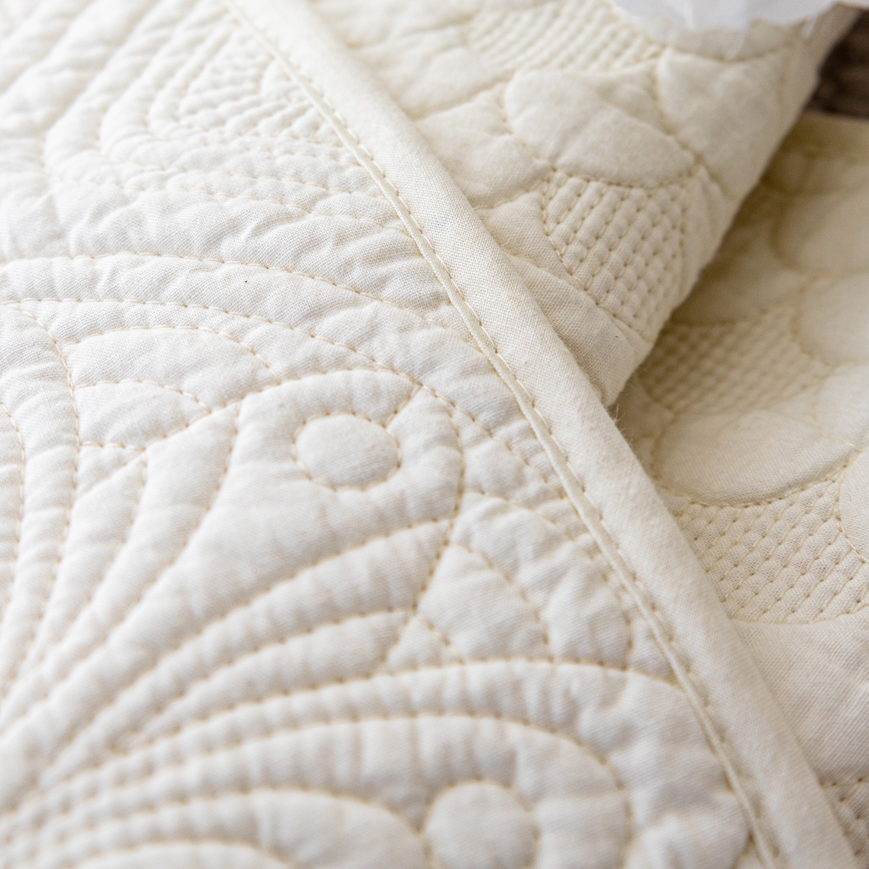 Cotton Quilted Sofa Cover, Non-slip Couch Protector Fits Backrest, Seat & Armrest