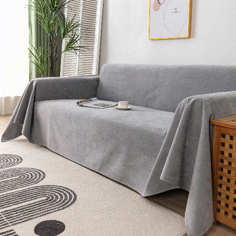 Waterproof Scratch-resistant Furniture Covers For Pets, Non-slip Couch Cover Throw