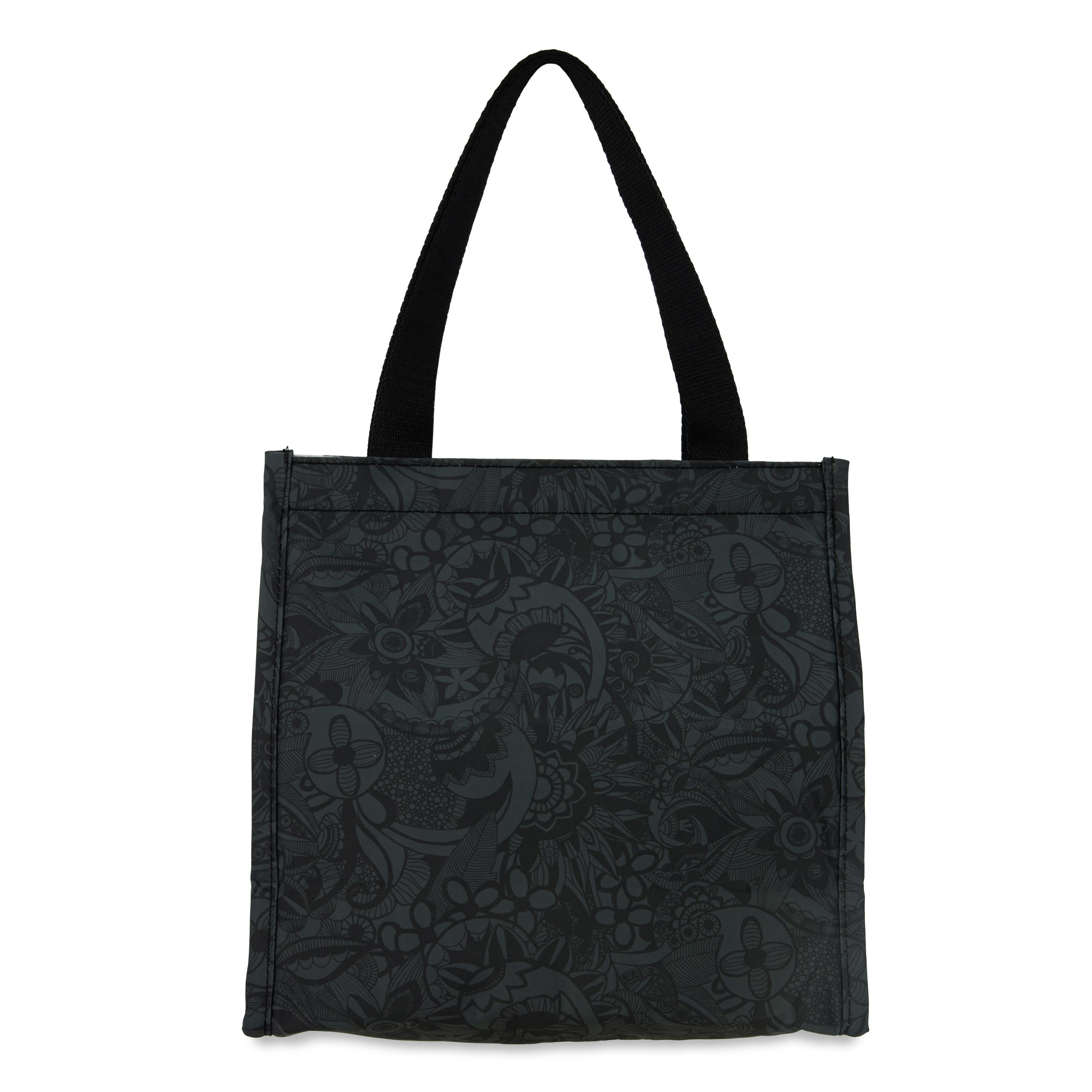 The Sak On The Go Lunch Bag Tote- Ecotwill - Black Spirit Desert