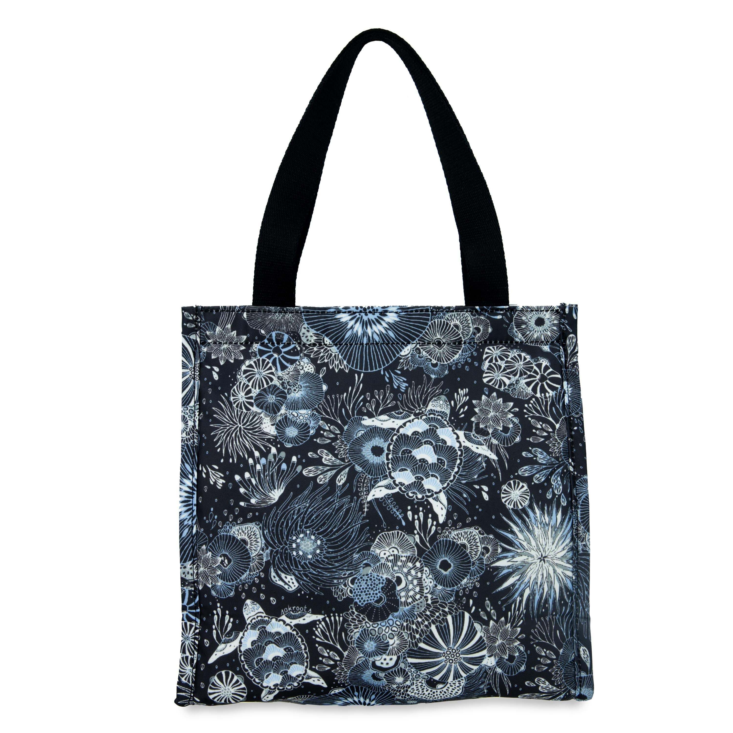 The Sak On The Go Lunch Bag Tote - Ecotwill - Midnight Seascape