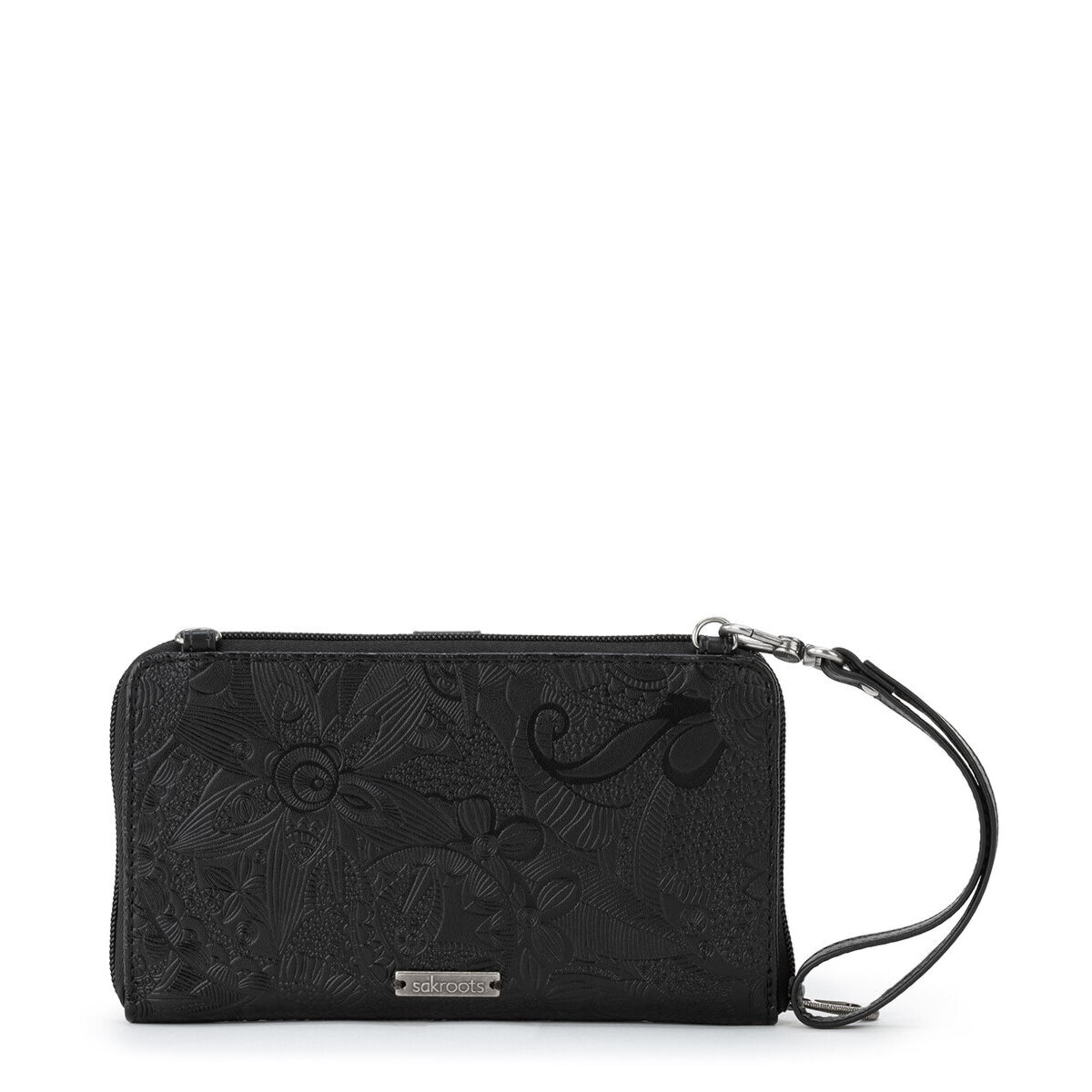 The Sak Arcadia Smartphone Wallet - Vegan Leather - Black