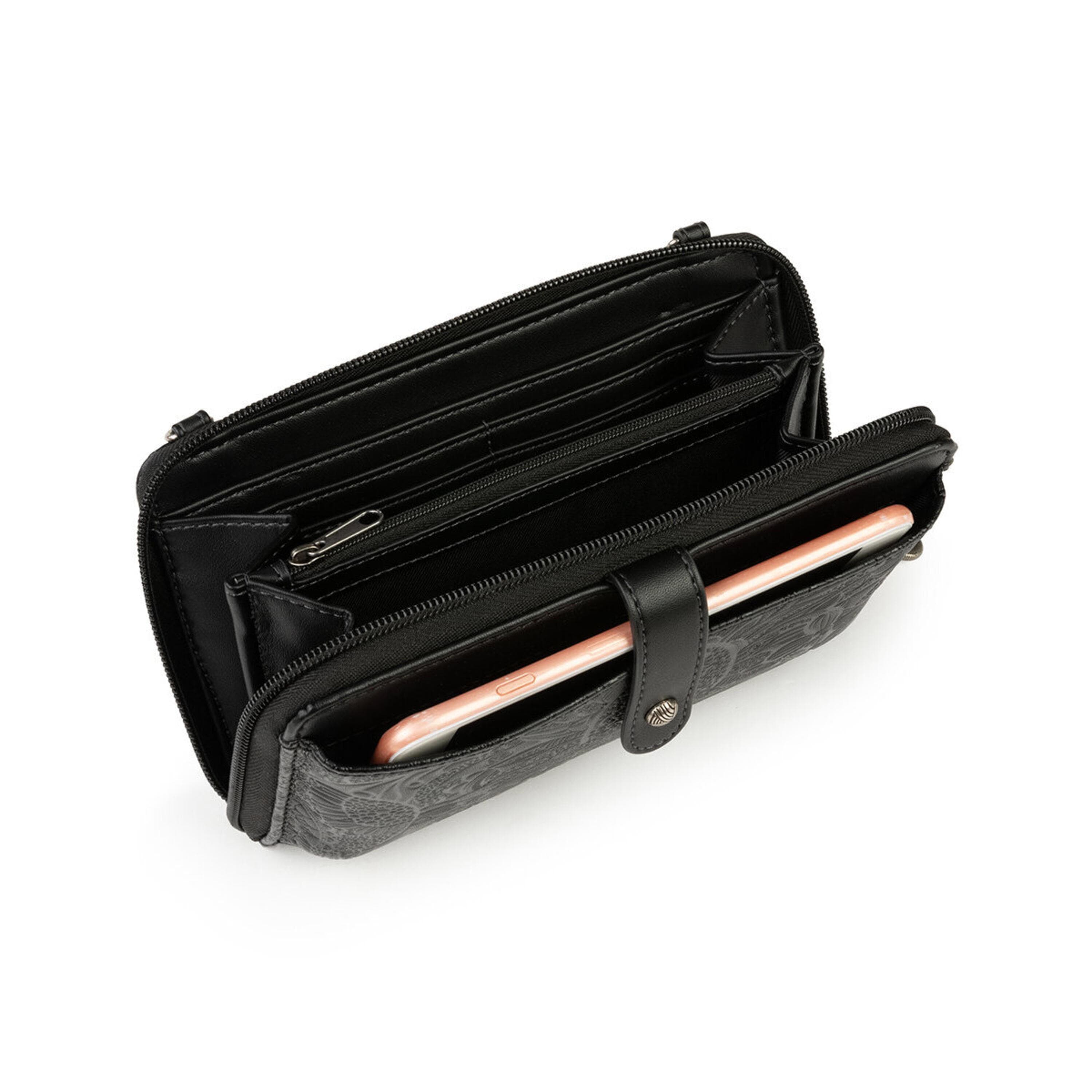 The Sak Arcadia Smartphone Wallet - Vegan Leather - Black